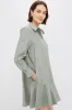 Green Stripe Callahan Shirt Dress sold by Tuckernuck