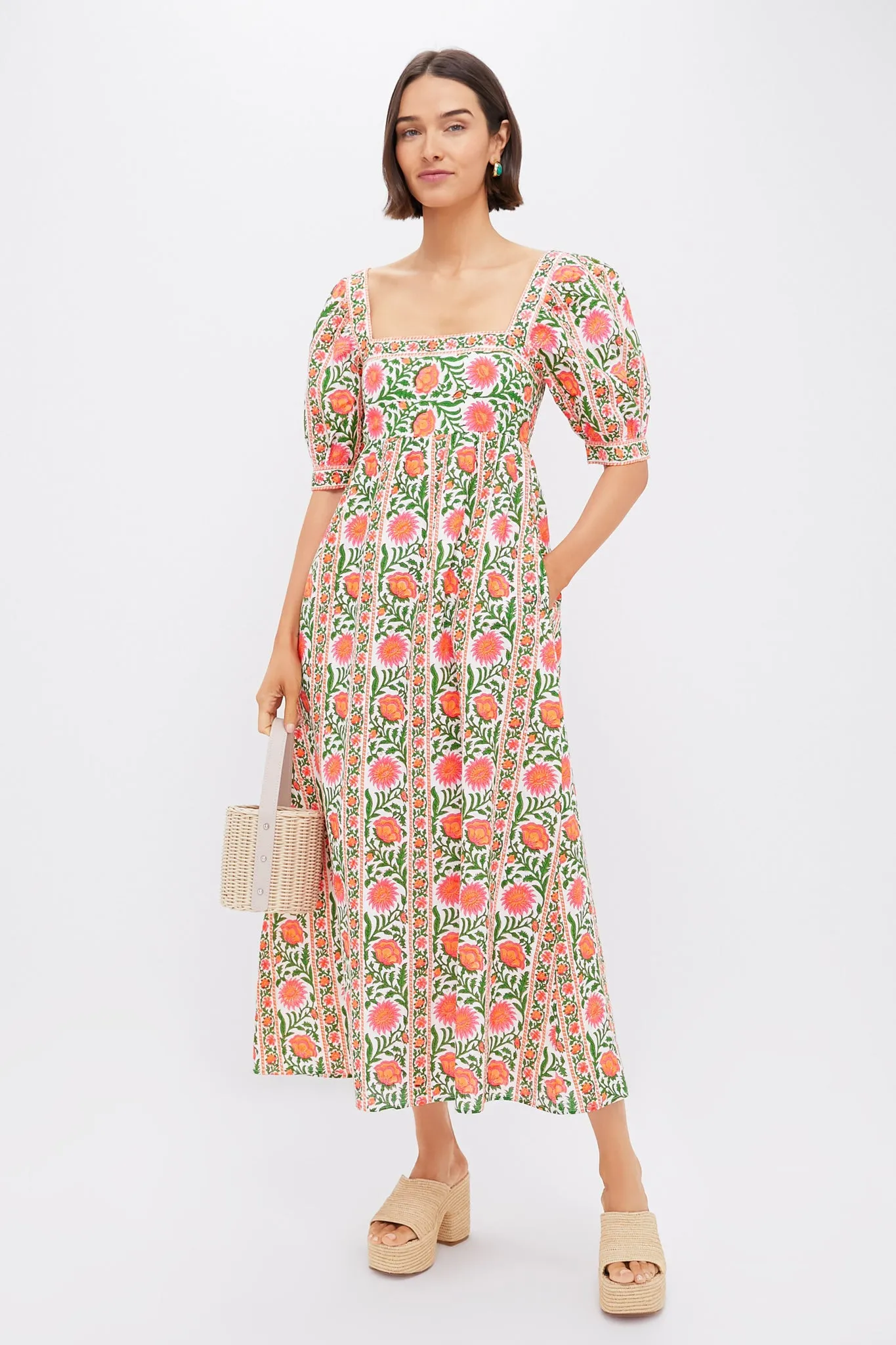 Neon Border Elizabeth Dress sold by Tuckernuck product image thumbnail 2