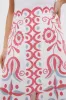 Multi Eevi Embroidered Twill Midi Skirt sold by Tuckernuck