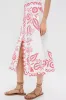 Multi Eevi Embroidered Twill Midi Skirt sold by Tuckernuck