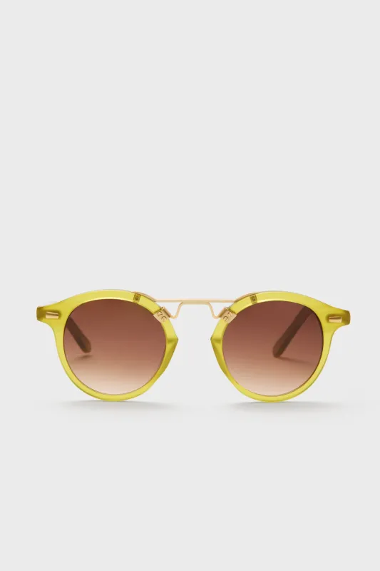 Chartreuse 18K St. Louis Sunglasses sold by Tuckernuck