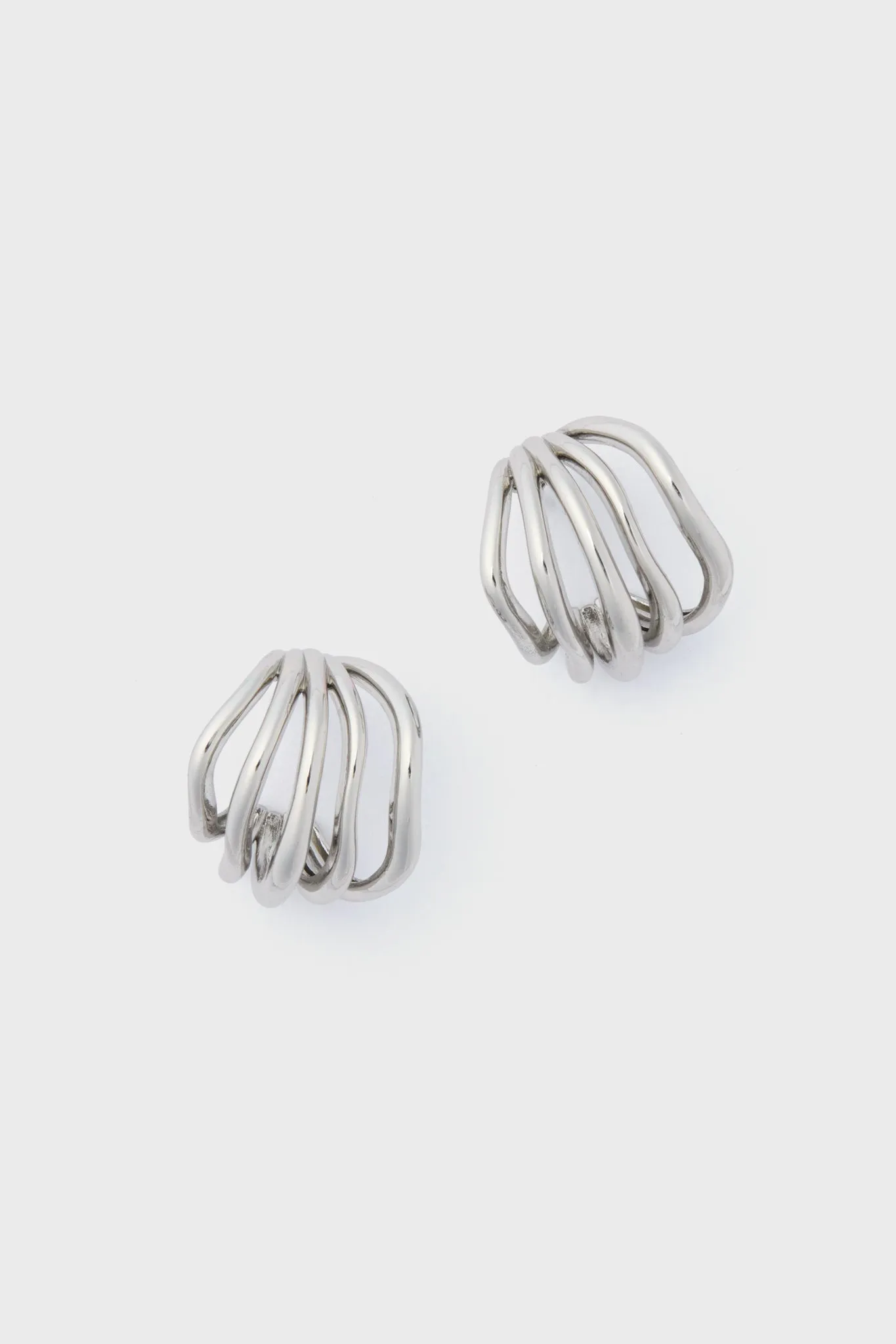 Silver Sonoma Hoop Earrings sold by Tuckernuck