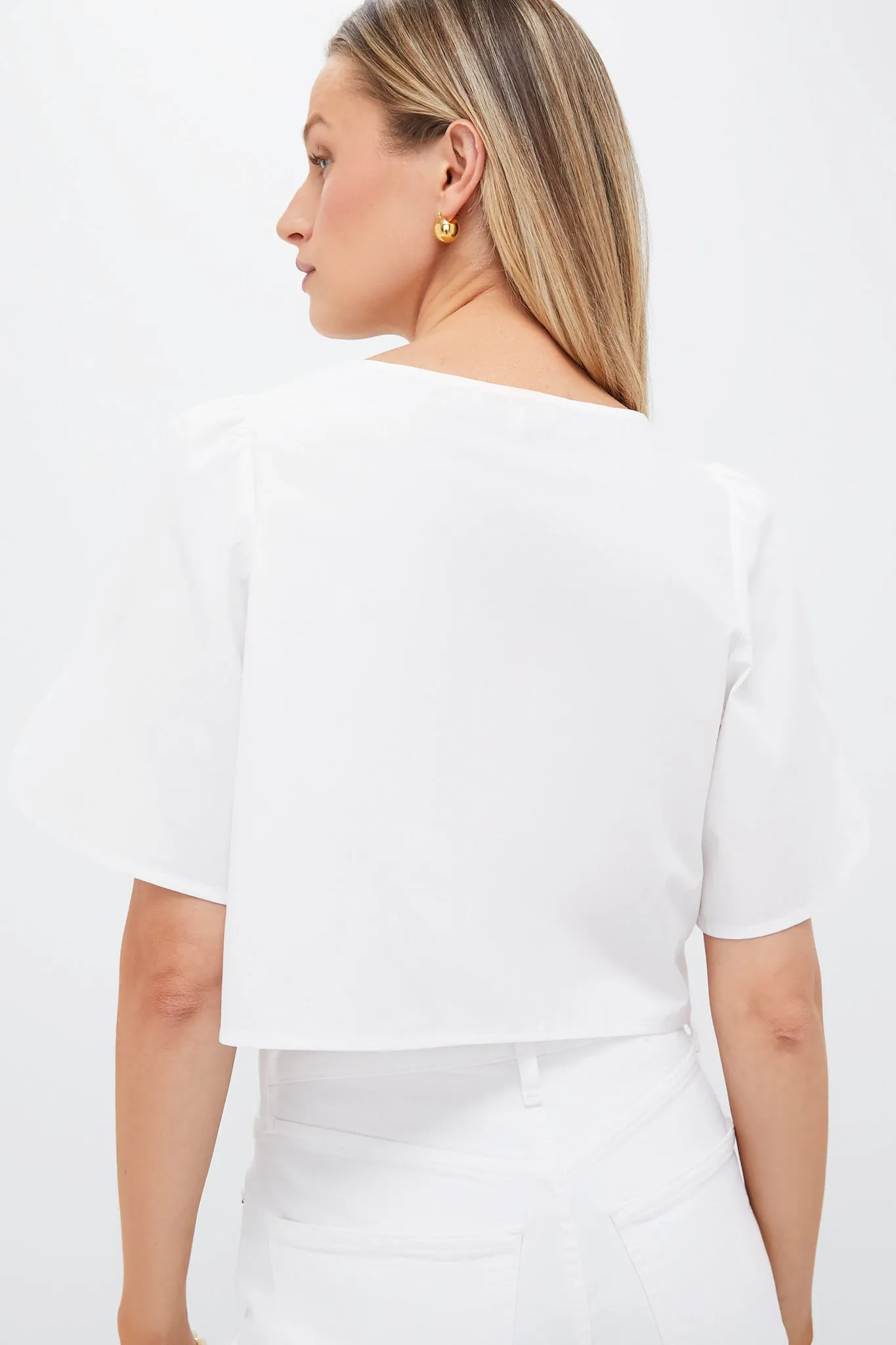 White Eyelet Top sold by Tuckernuck product image thumbnail 4
