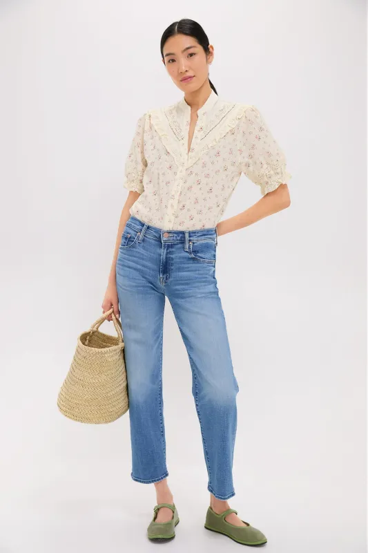 Blossom Ditsy Sacha Shirt sold by Tuckernuck