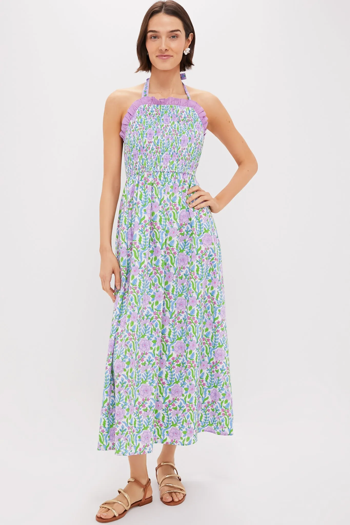 Lilac Fields Elsie Dress sold by Tuckernuck