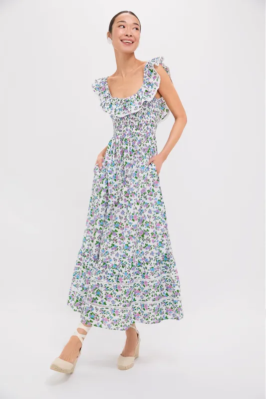 Lavender Ditsy Susie Dress sold by Tuckernuck