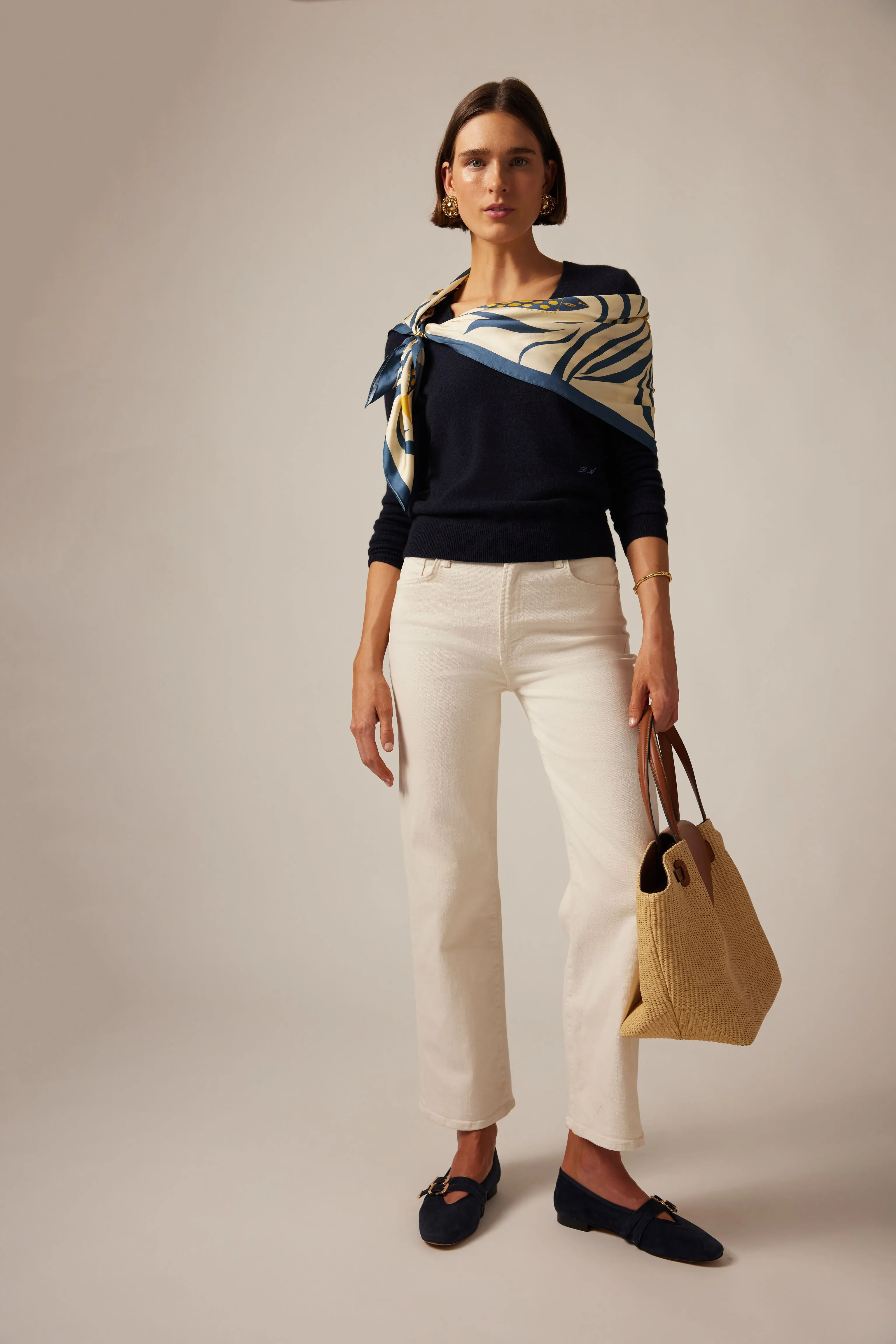 Raffia Blaine Tote sold by Tuckernuck product image thumbnail 2