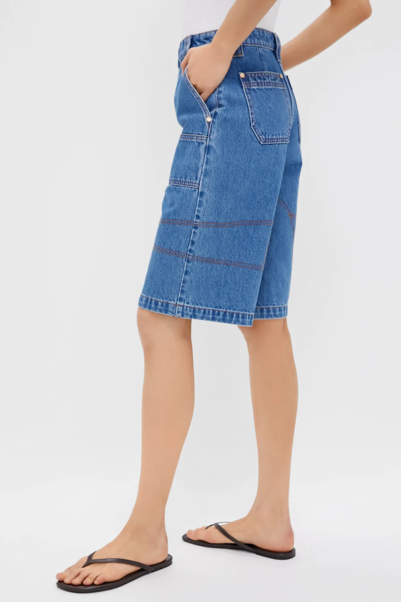 Medium Stone Wash Tanaka Short sold by Tuckernuck product image thumbnail 3