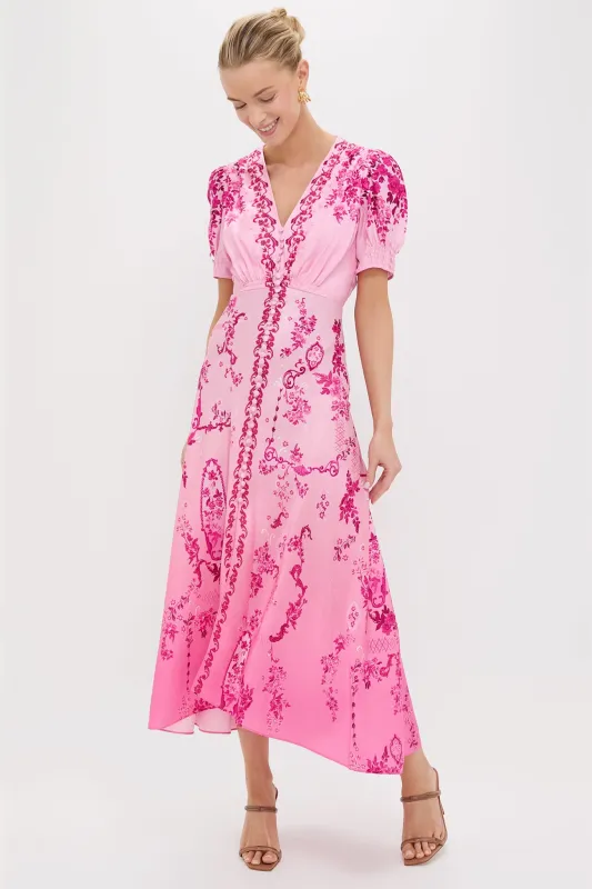 Floral Serramento Lea Long Dress sold by Tuckernuck