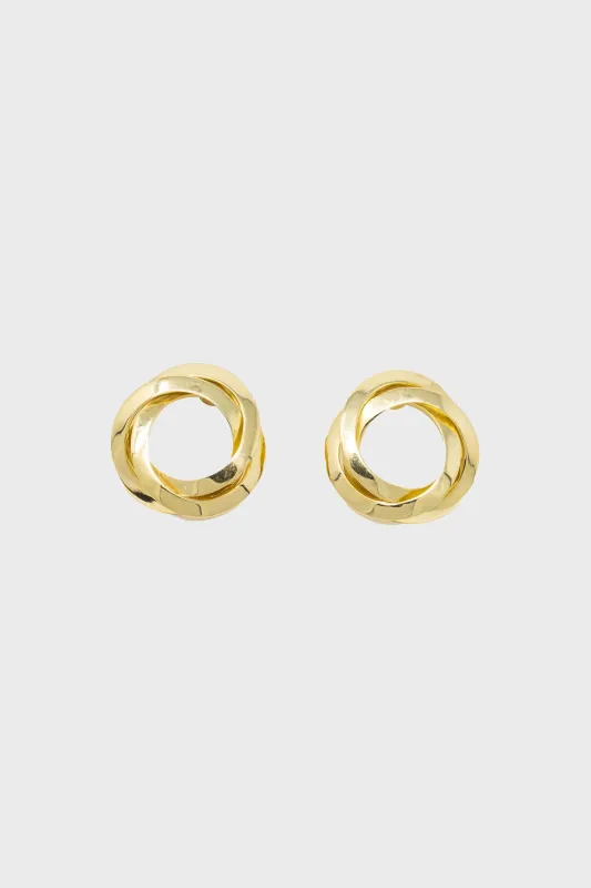 Gold Swirl Earrings sold by Tuckernuck