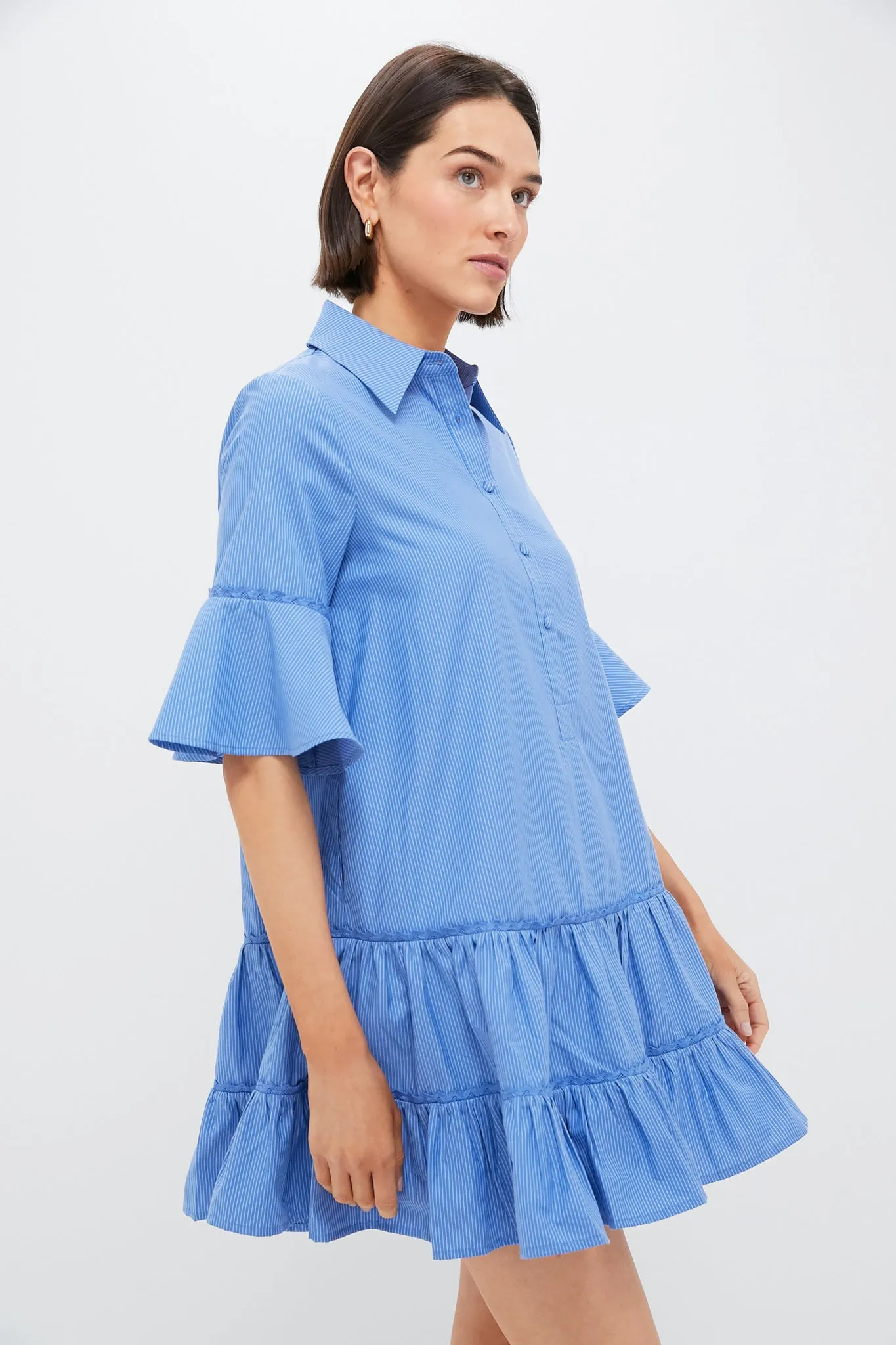 Blue Stripe Mckenna Dress sold by Tuckernuck product image thumbnail 3