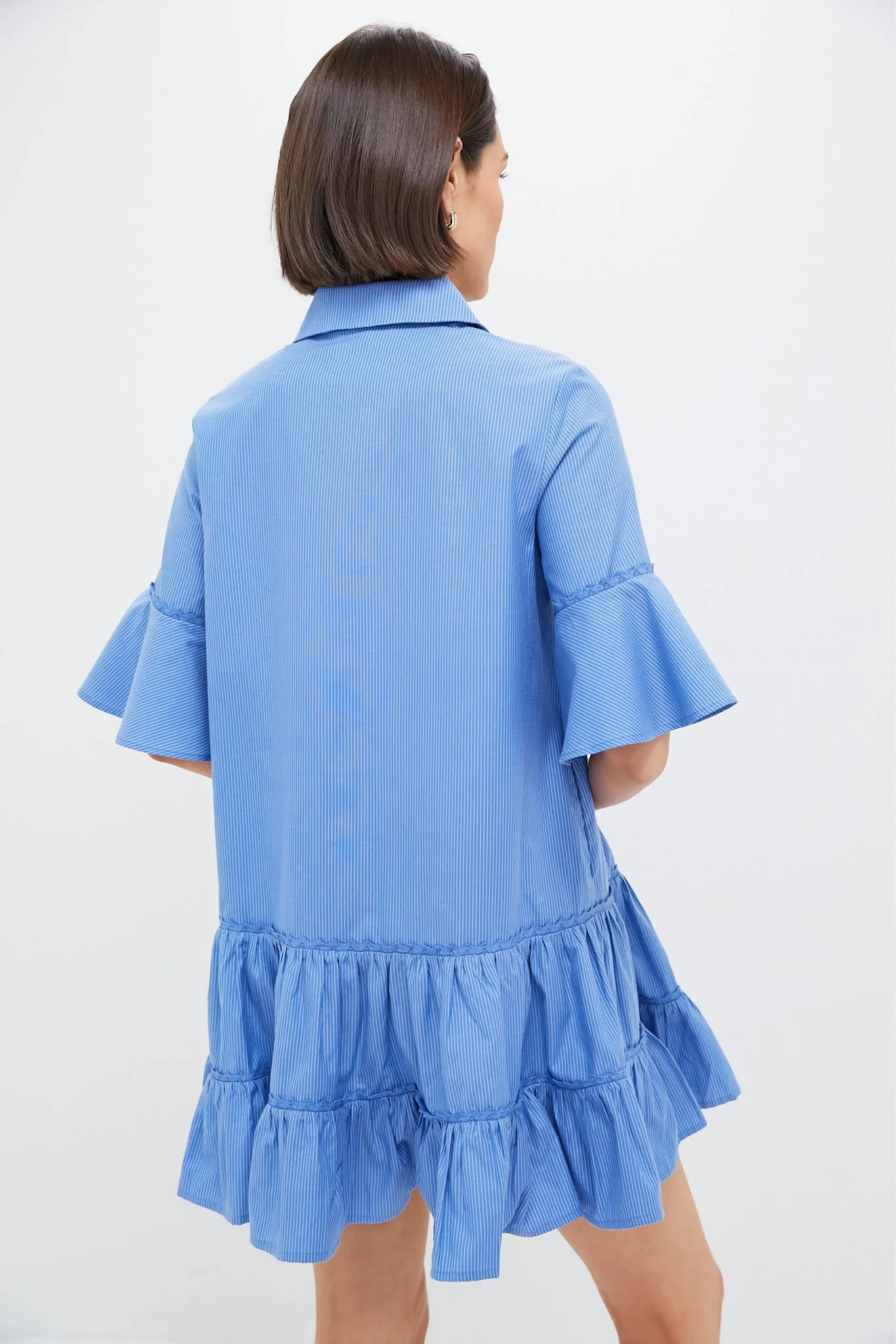 Blue Stripe Mckenna Dress sold by Tuckernuck product image thumbnail 4