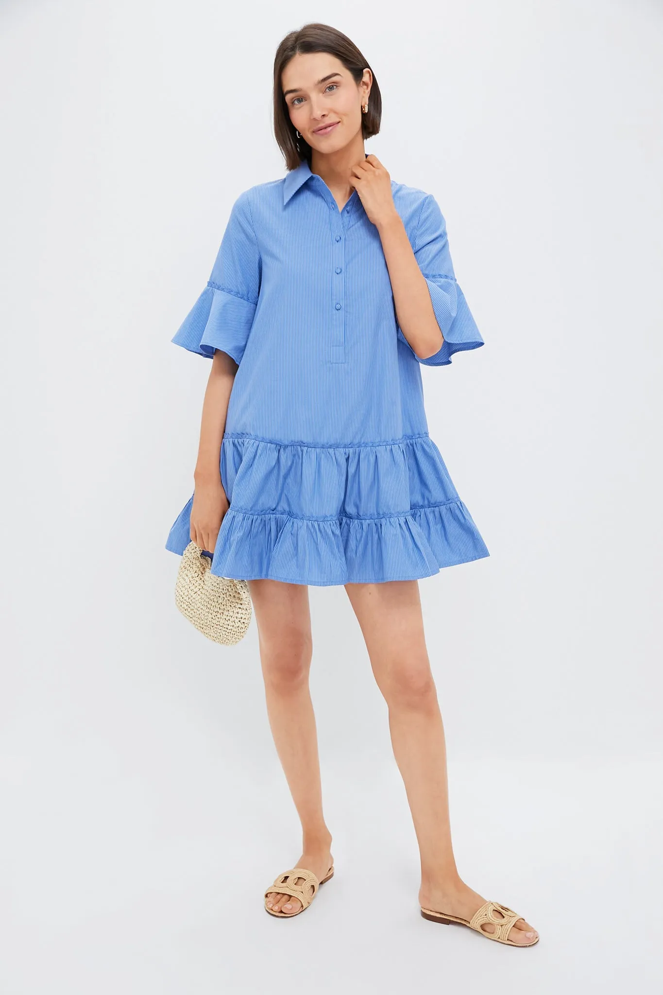 Blue Stripe Mckenna Dress sold by Tuckernuck product image thumbnail 2