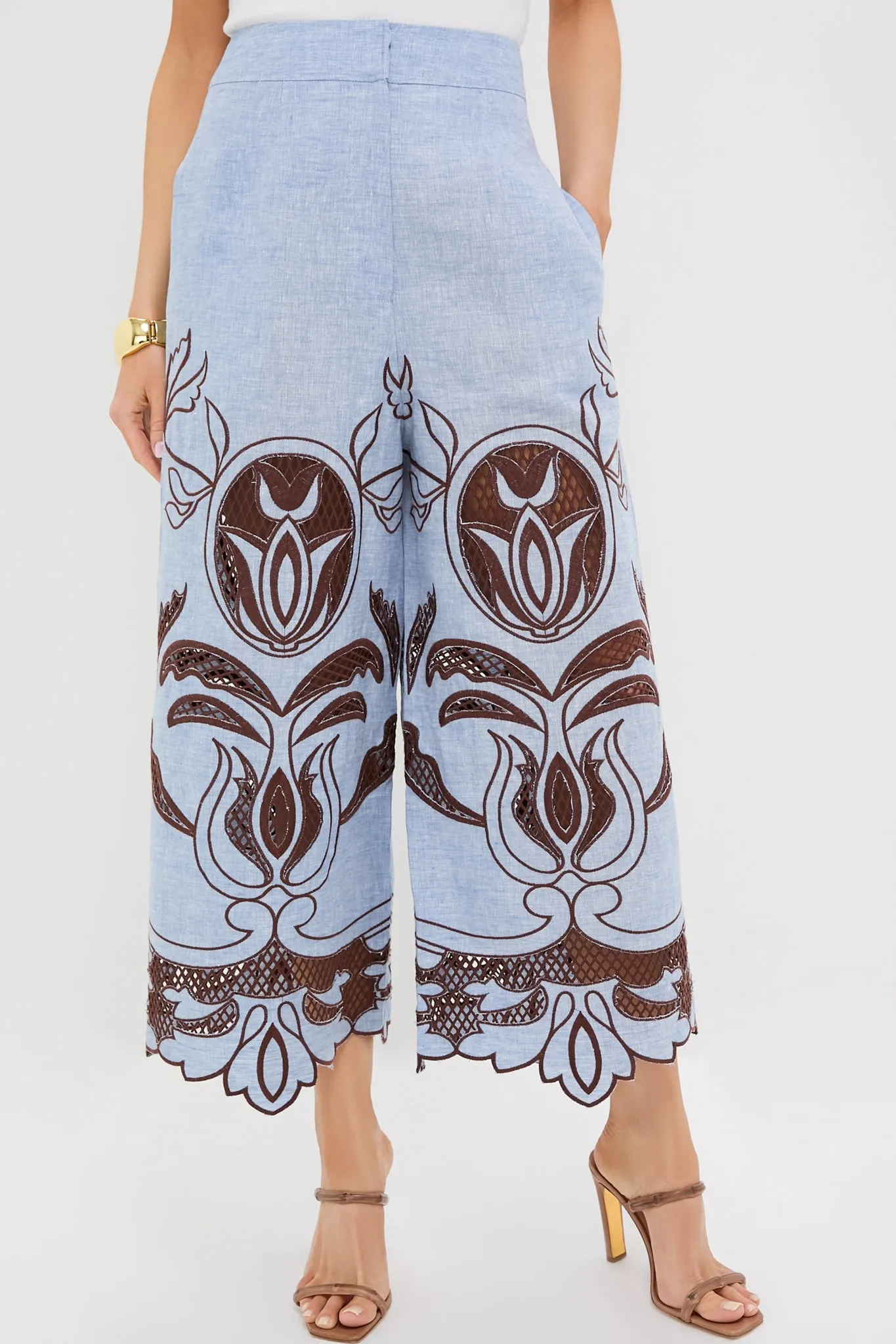 Azure Maria Pants sold by Tuckernuck