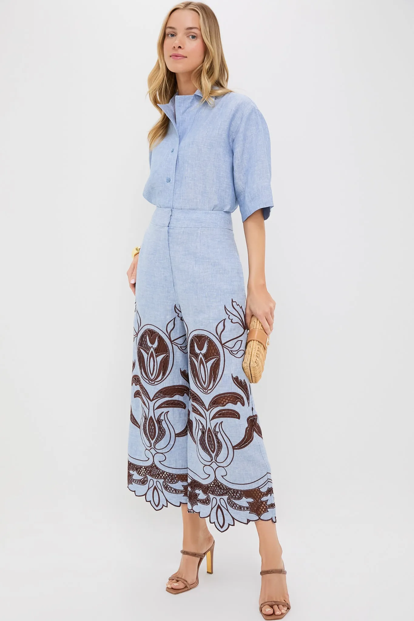 Azure Maria Pants sold by Tuckernuck product image thumbnail 2