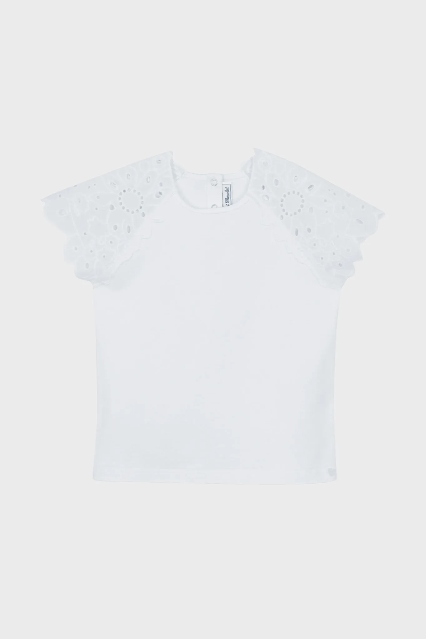 White Eyelet Sleeve Blouse sold by Tuckernuck product image thumbnail 2