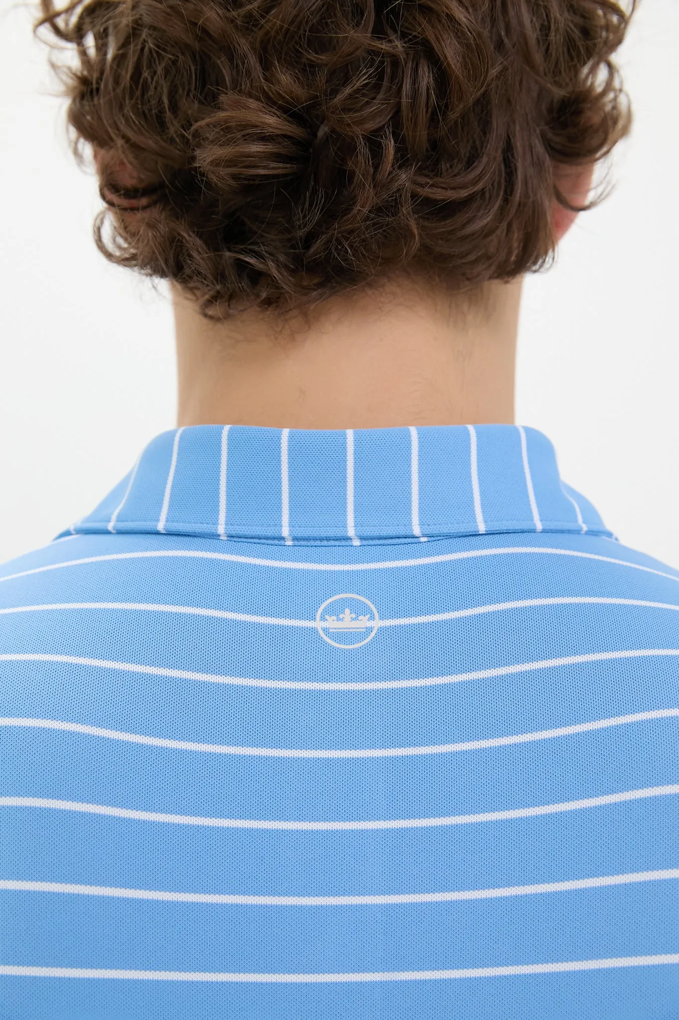 Fountain Blue Coda Performance Mesh Polo sold by Tuckernuck product image thumbnail 5