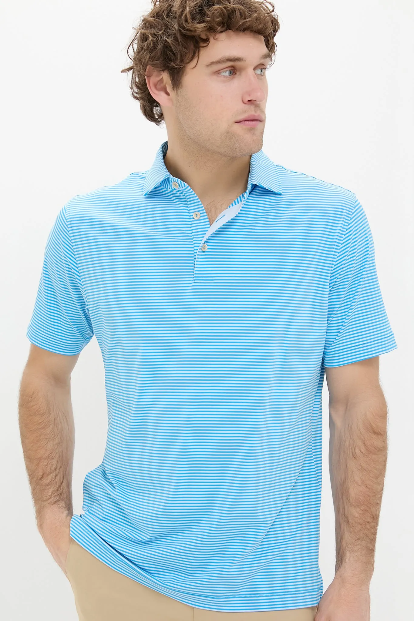 Riverbed Hales Performance Jersey Polo sold by Tuckernuck