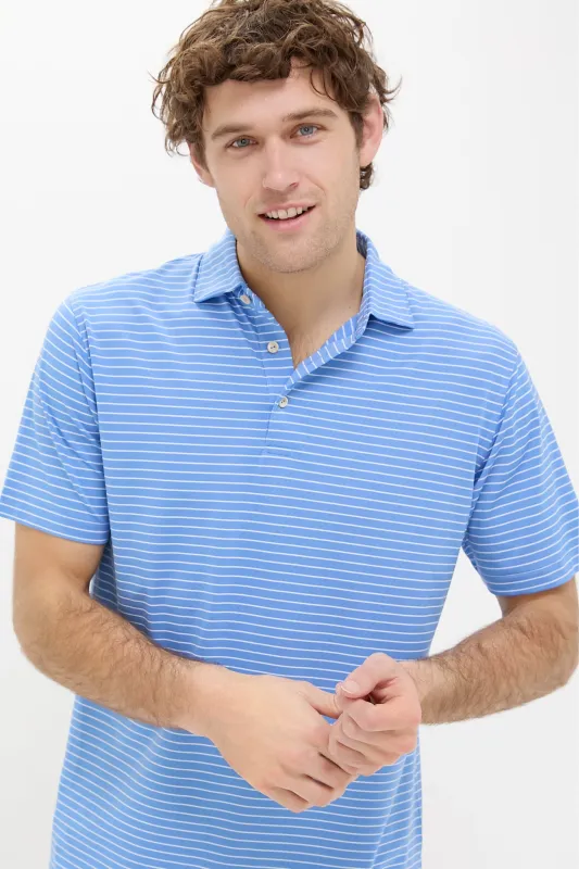 Blue Sea Winston Performance Mesh Polo sold by Tuckernuck