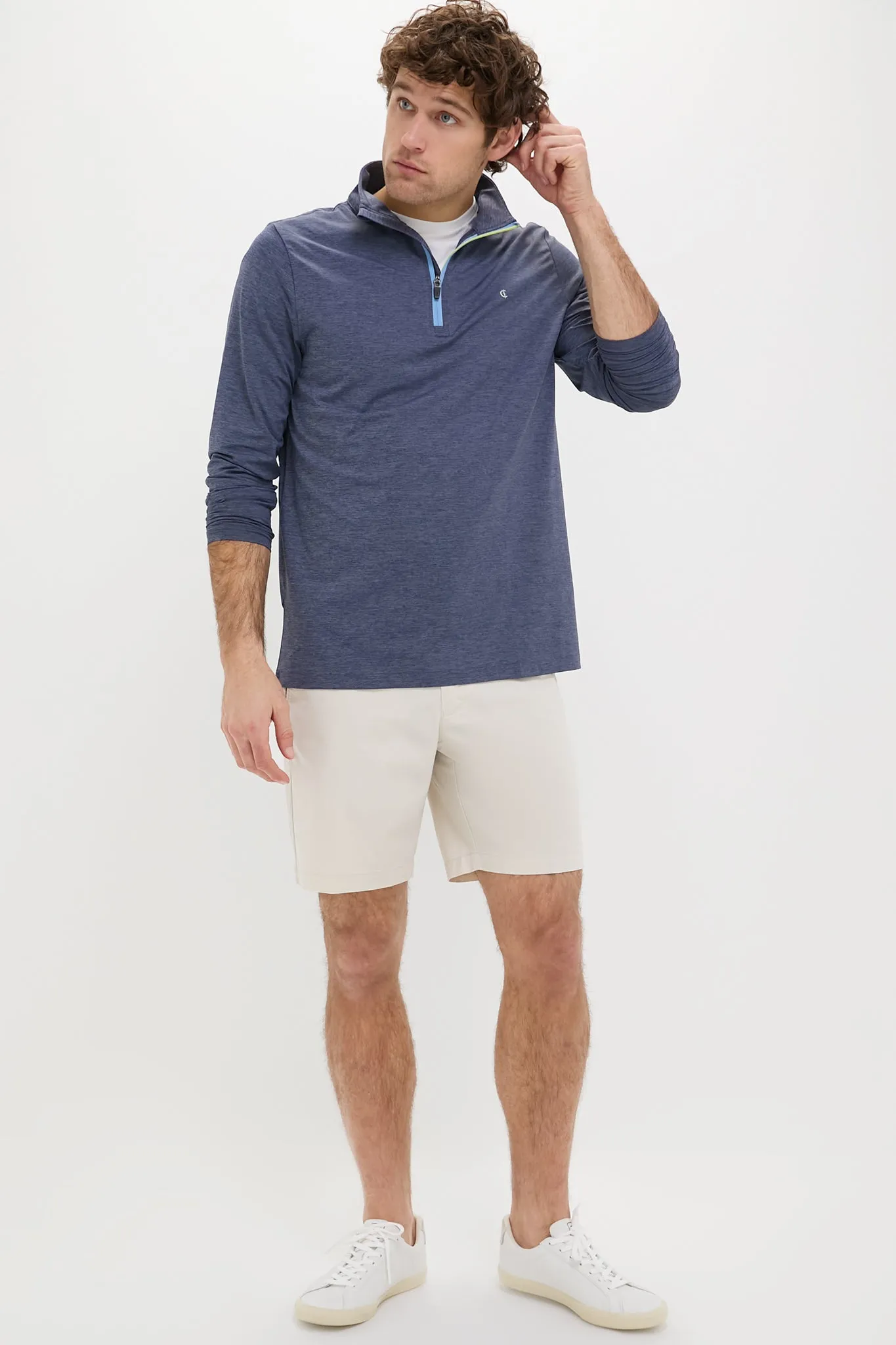 Mood Indigo Featherweight Performance Pullover sold by Tuckernuck product image thumbnail 2