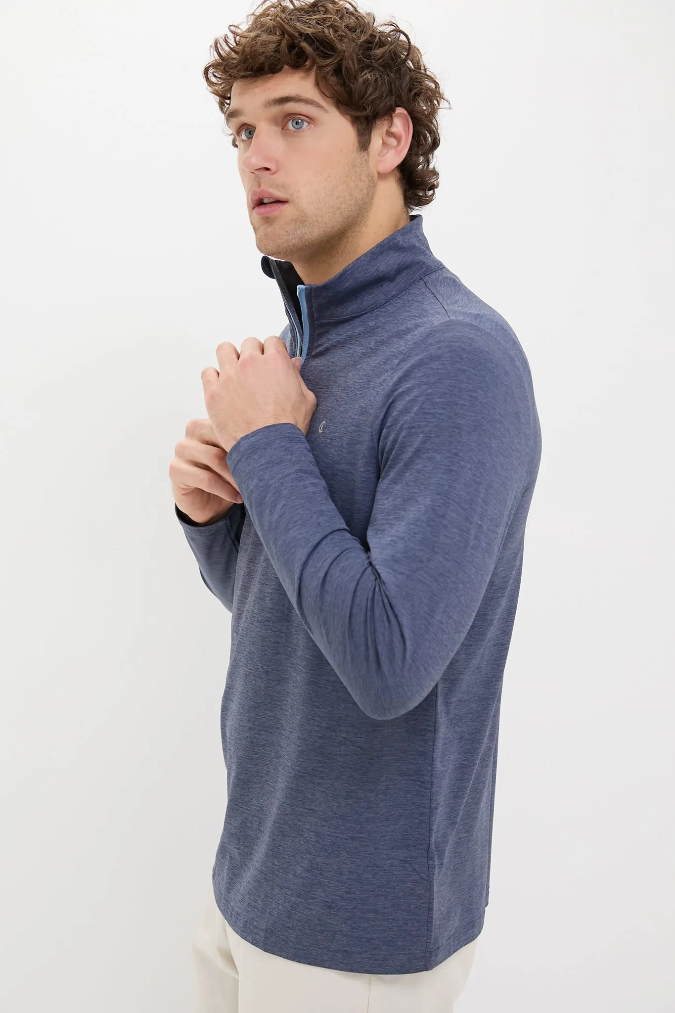 Mood Indigo Featherweight Performance Pullover sold by Tuckernuck product image thumbnail 3