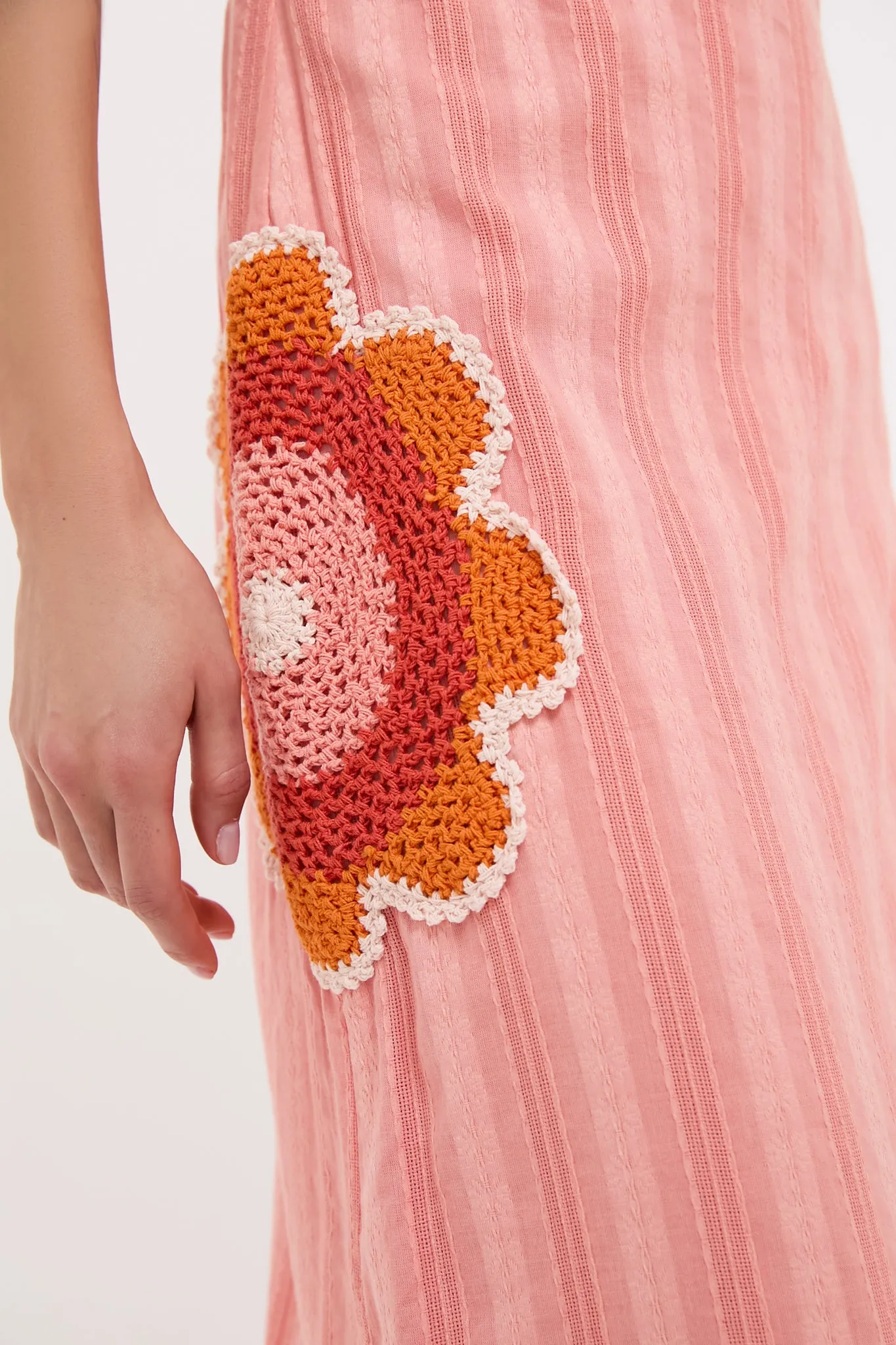 Coral Crochet Wells Skirt sold by Tuckernuck product image thumbnail 5