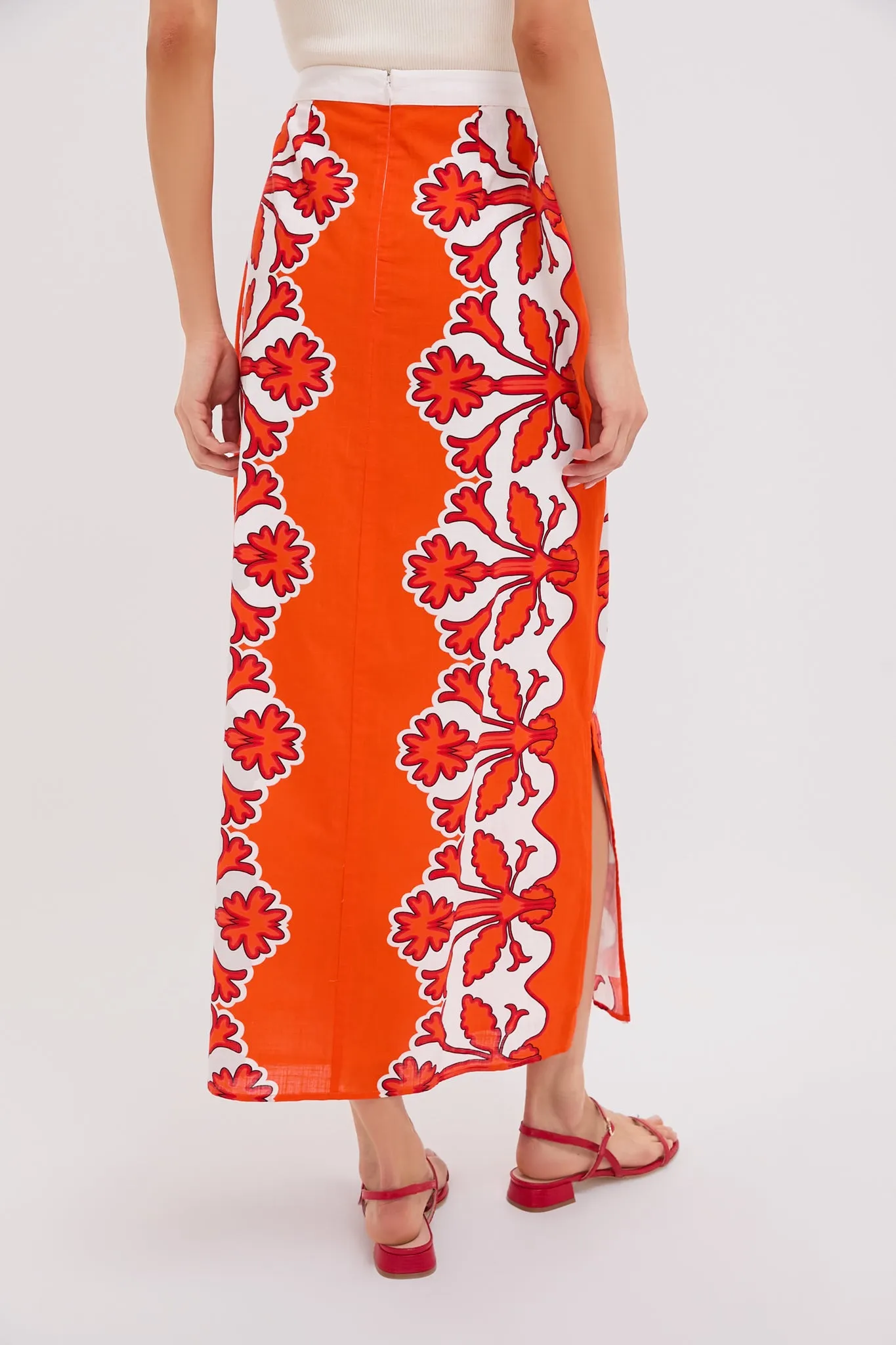 Cherry Fire Dillon Skirt sold by Tuckernuck product image thumbnail 4