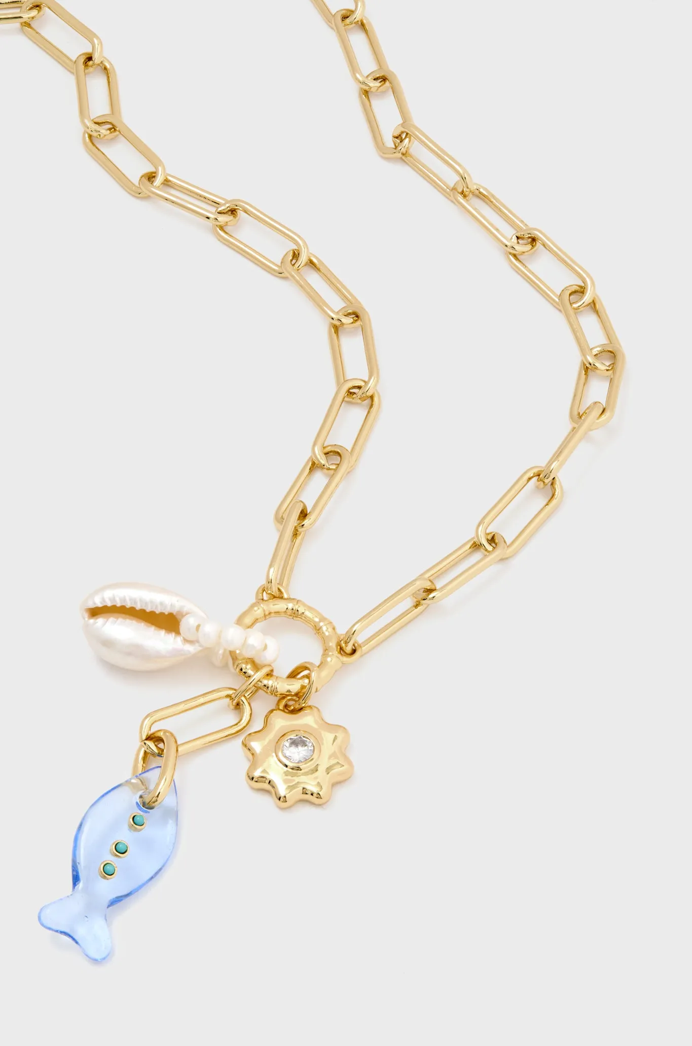Gold Alexi Charm Necklace sold by Tuckernuck product image thumbnail 4