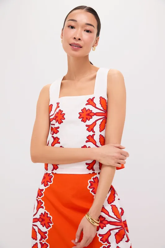 Cherry Fire Blake Tank made by Anna Cate