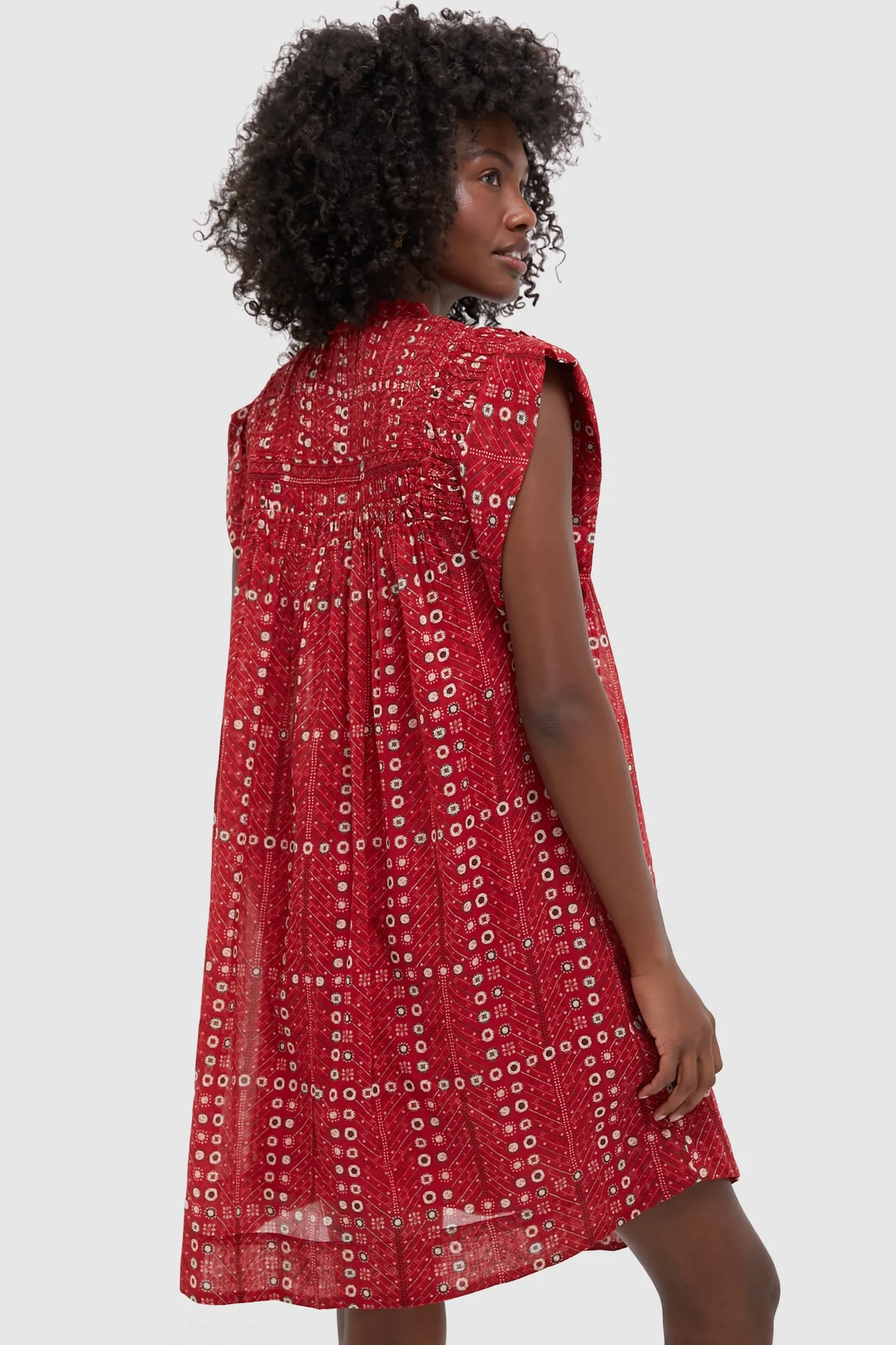Red Leazali Dress sold by Tuckernuck product image thumbnail 4