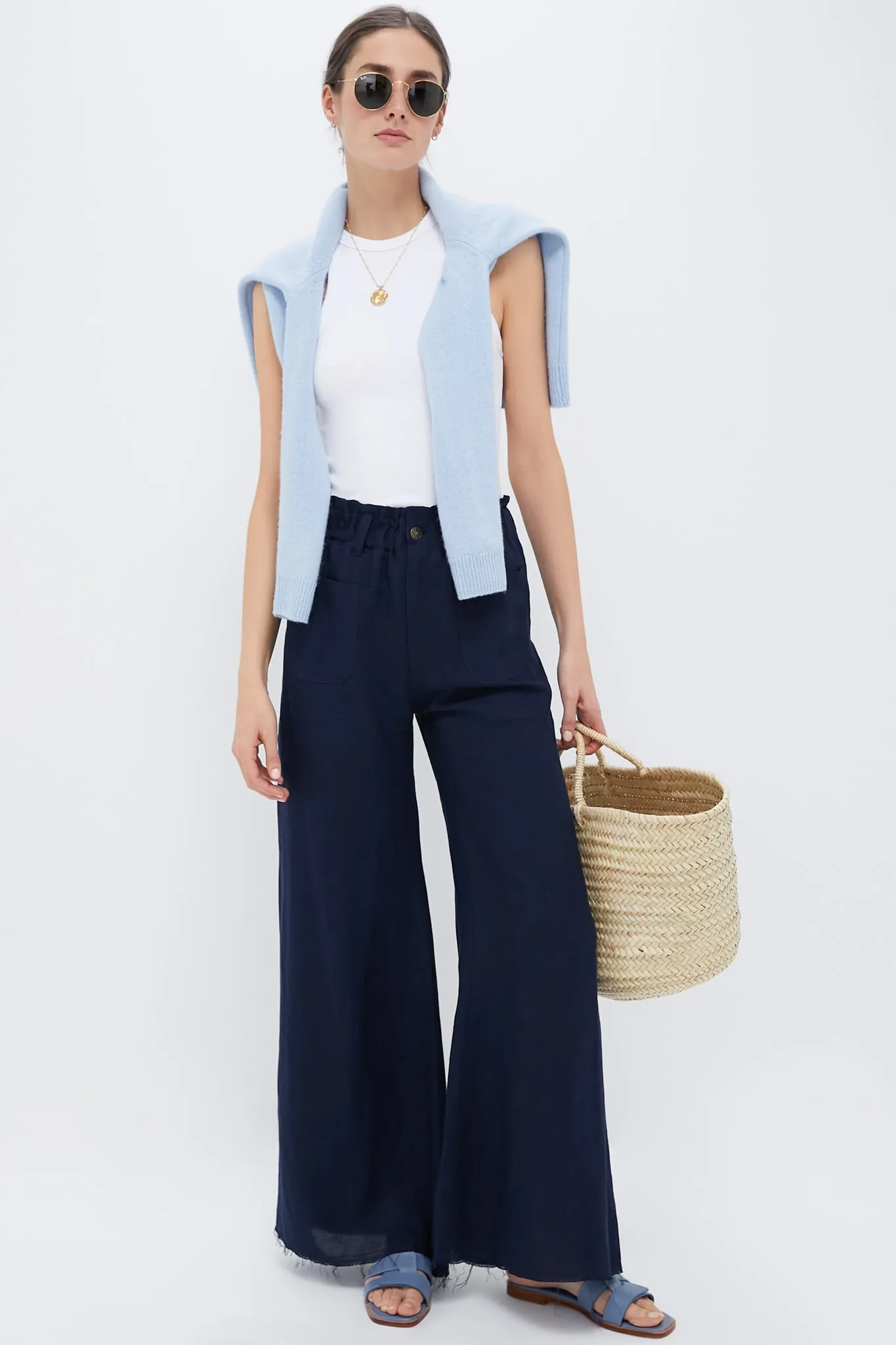 Midnight Tulip Wide Leg Pants sold by Tuckernuck product image thumbnail 2