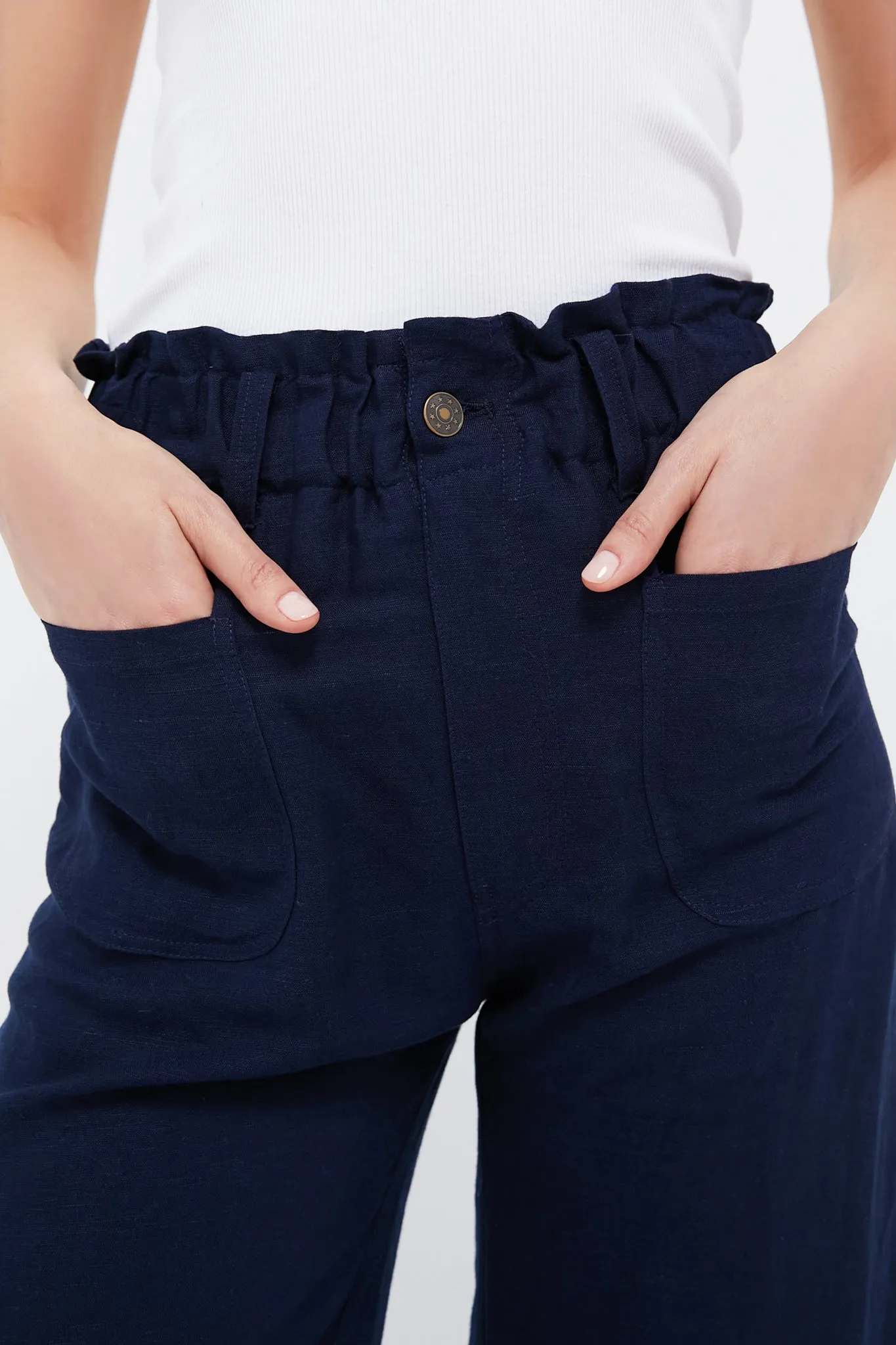 Midnight Tulip Wide Leg Pants sold by Tuckernuck product image thumbnail 5