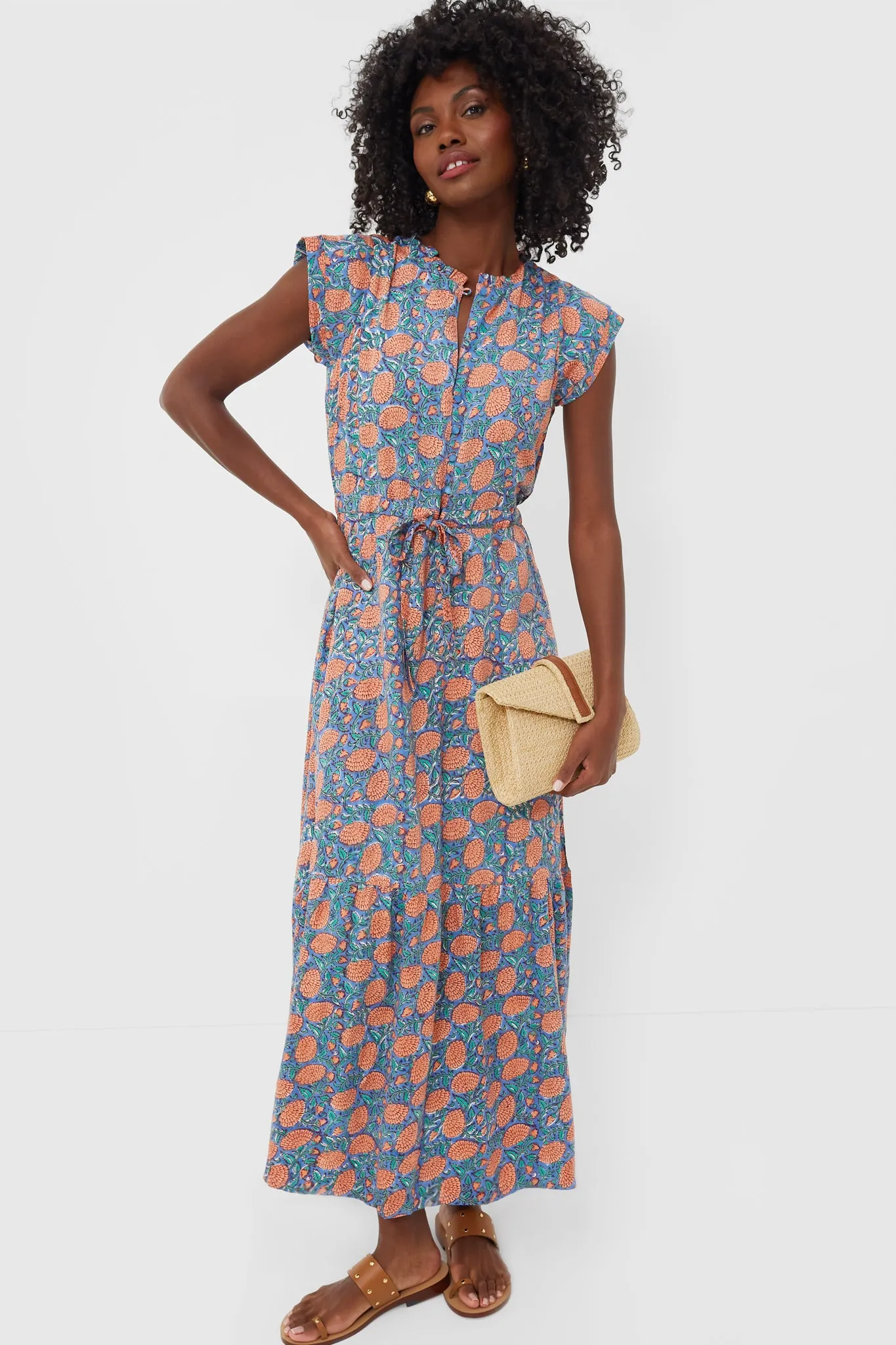 Cheateau Flower Frances 3 Frill Dress sold by Tuckernuck product image thumbnail 2