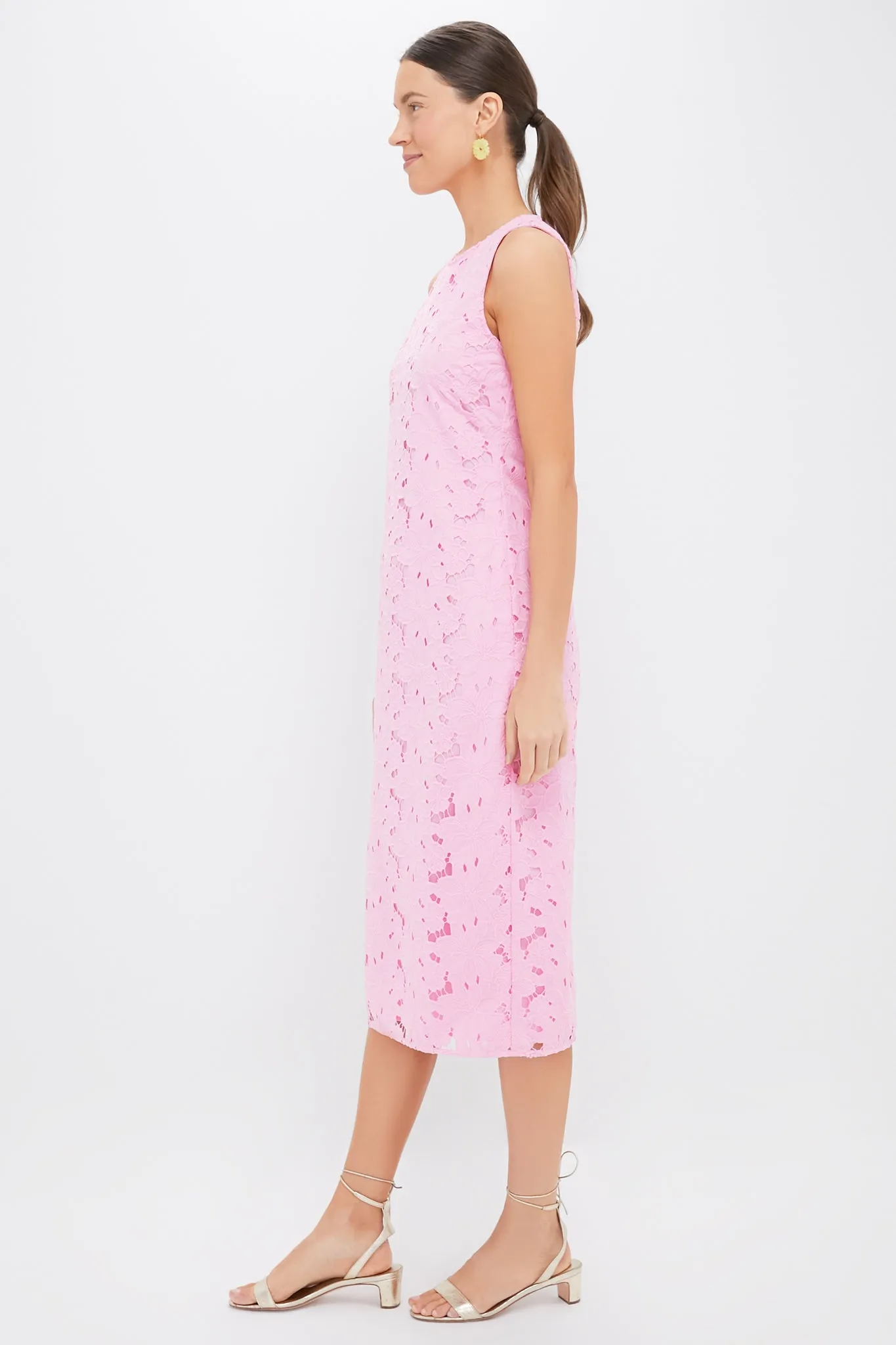 Carnation Eyelet Evelyn Midi Dress sold by Tuckernuck product image thumbnail 3