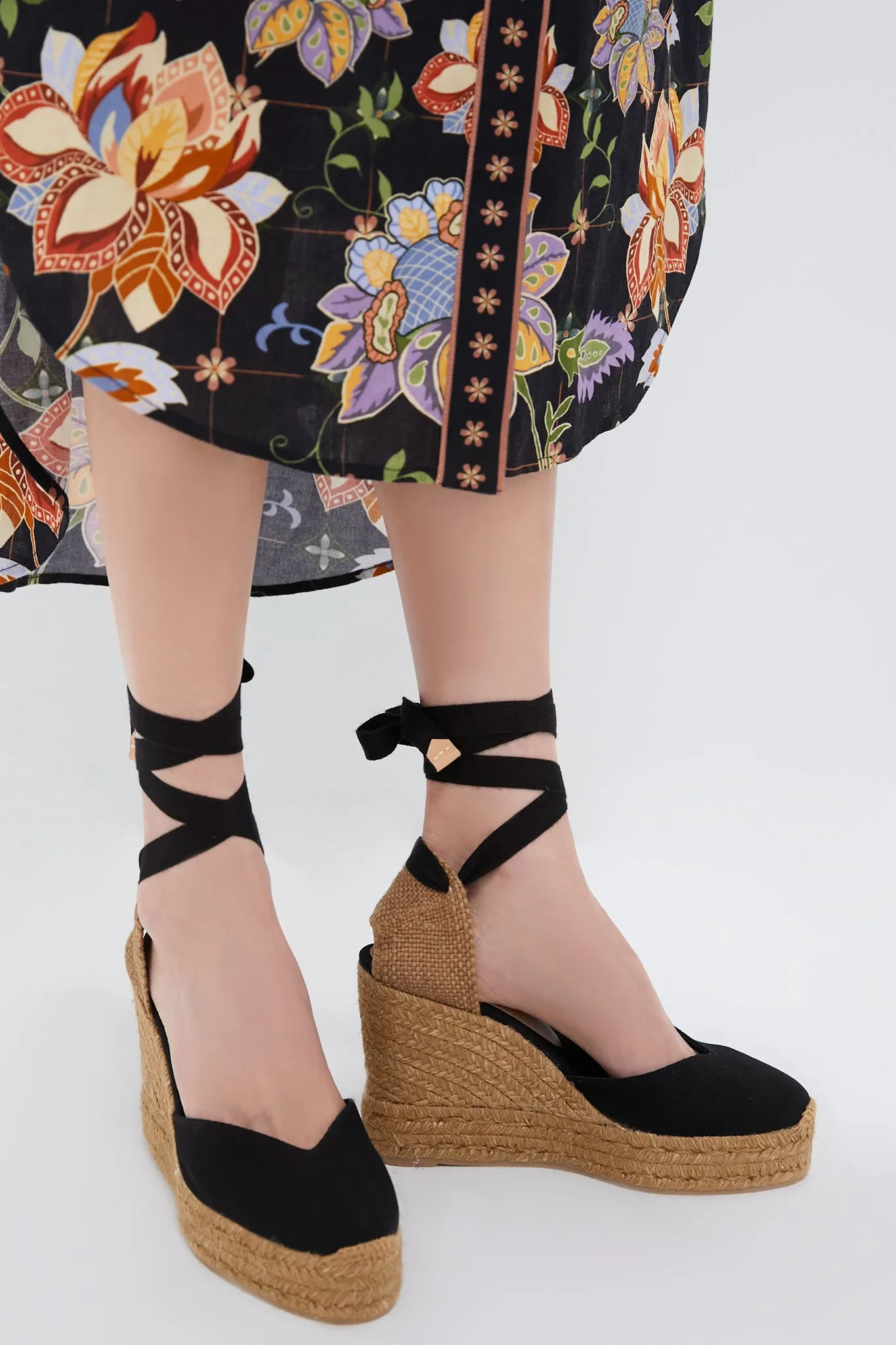 Black with Taupe Chiara Espadrilles sold by Tuckernuck product image thumbnail 2