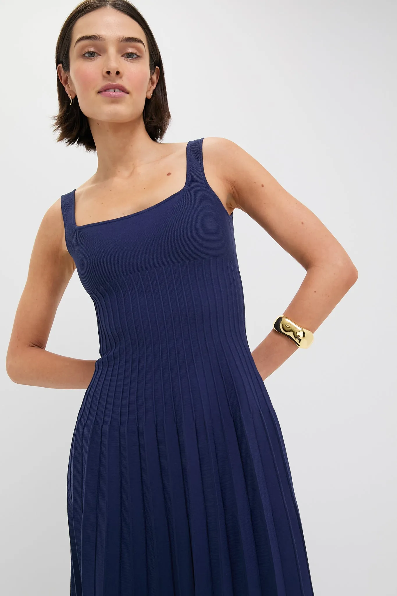 Navy Ellison Dress sold by Tuckernuck product image thumbnail 5