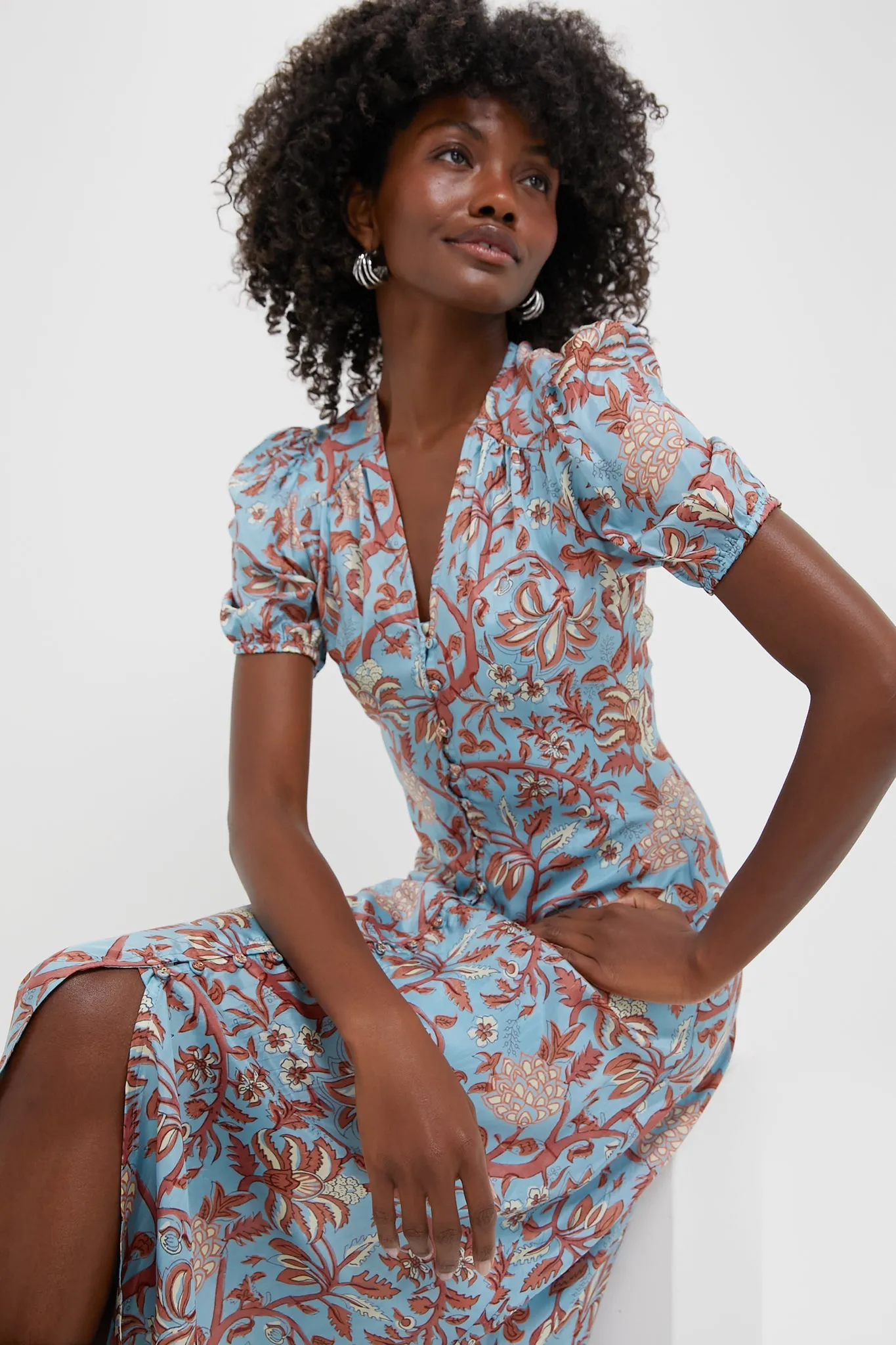 Fernando Sky Olivia Midi Dress sold by Tuckernuck product image thumbnail 5