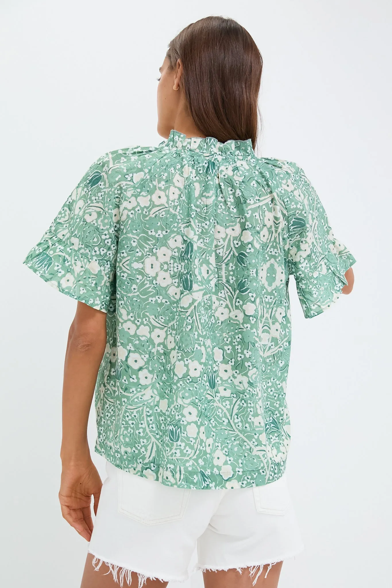 Misty Jade Blossom Cassis Top sold by Tuckernuck product image thumbnail 4