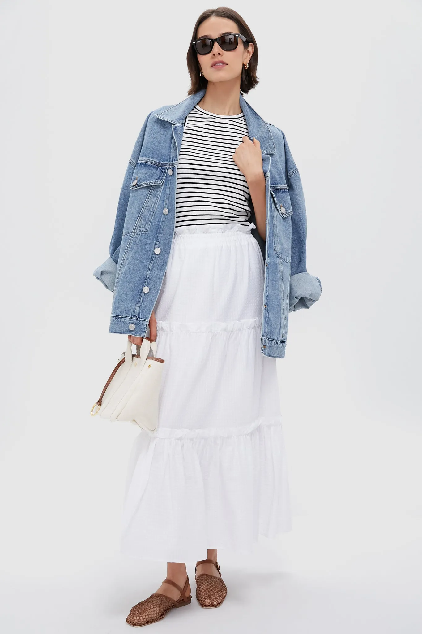 Black Stripe Foley Rib Racerback Tank sold by Tuckernuck product image thumbnail 2