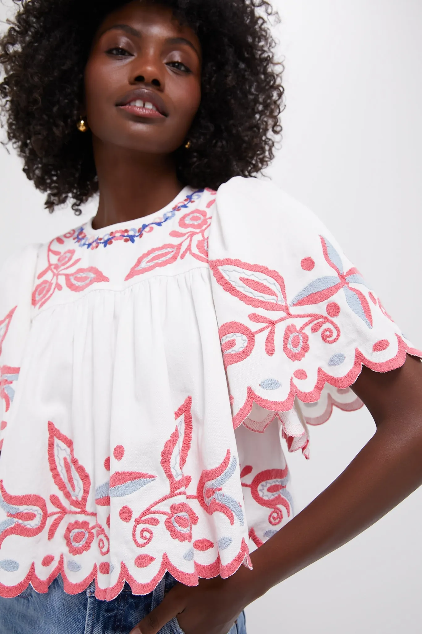 Exclusive Multi Eevi Short Sleeve Top sold by Tuckernuck product image thumbnail 5