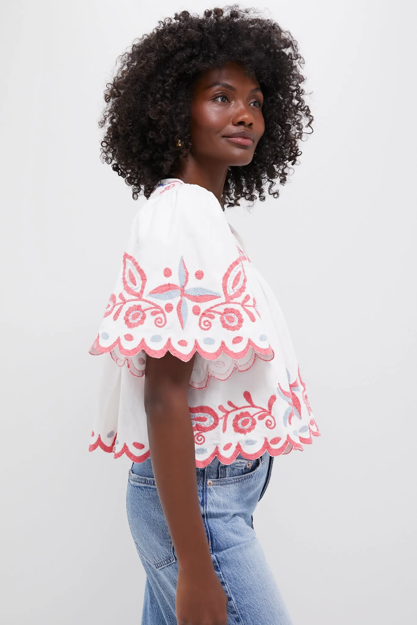 Exclusive Multi Eevi Short Sleeve Top sold by Tuckernuck product image thumbnail 3