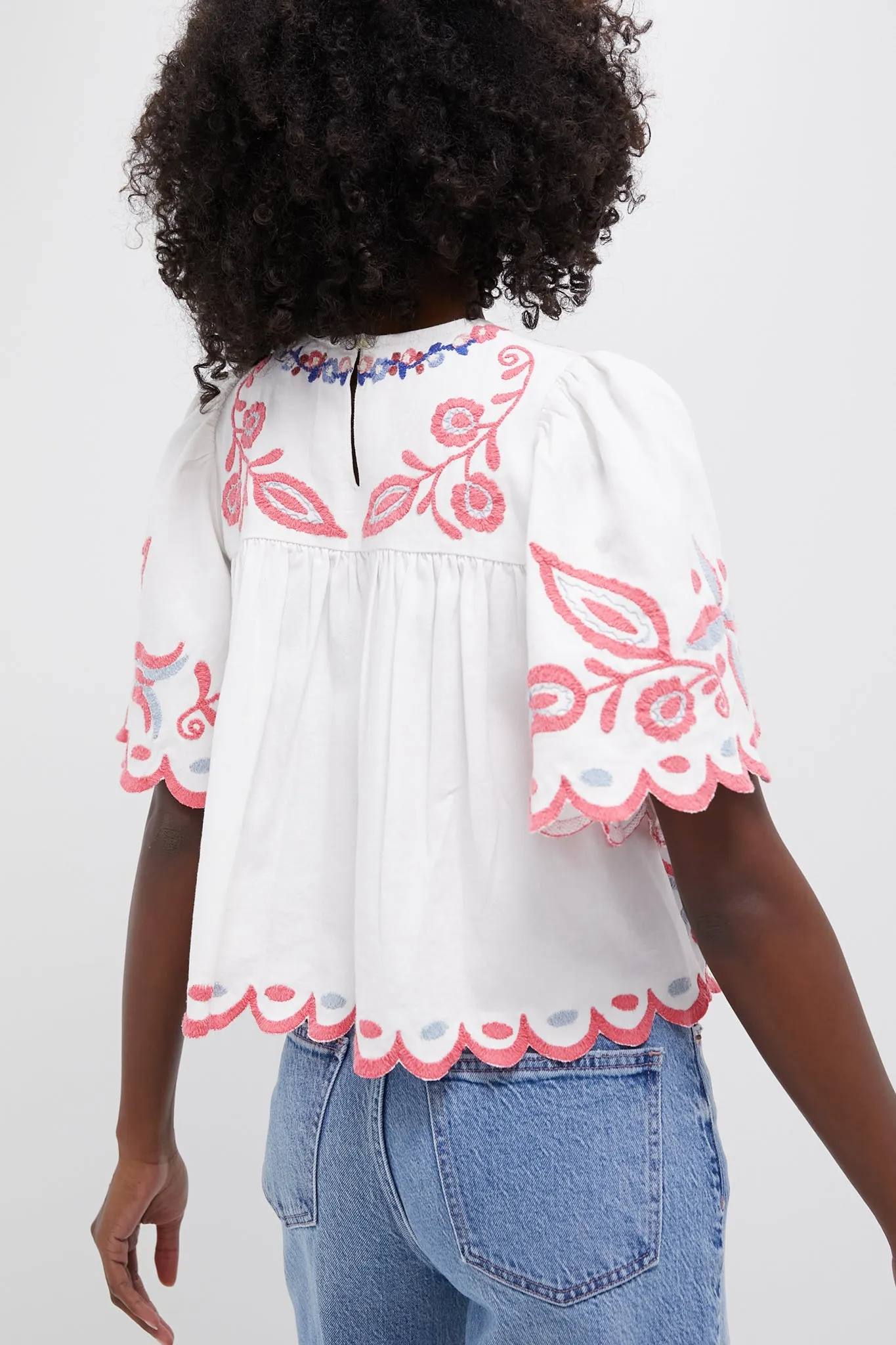 Exclusive Multi Eevi Short Sleeve Top sold by Tuckernuck product image thumbnail 4