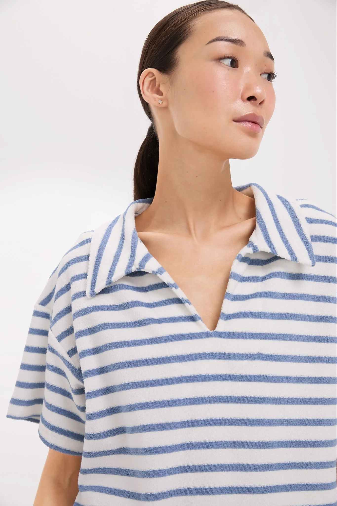 Striped Terrycloth Tybee Top sold by Tuckernuck product image thumbnail 5
