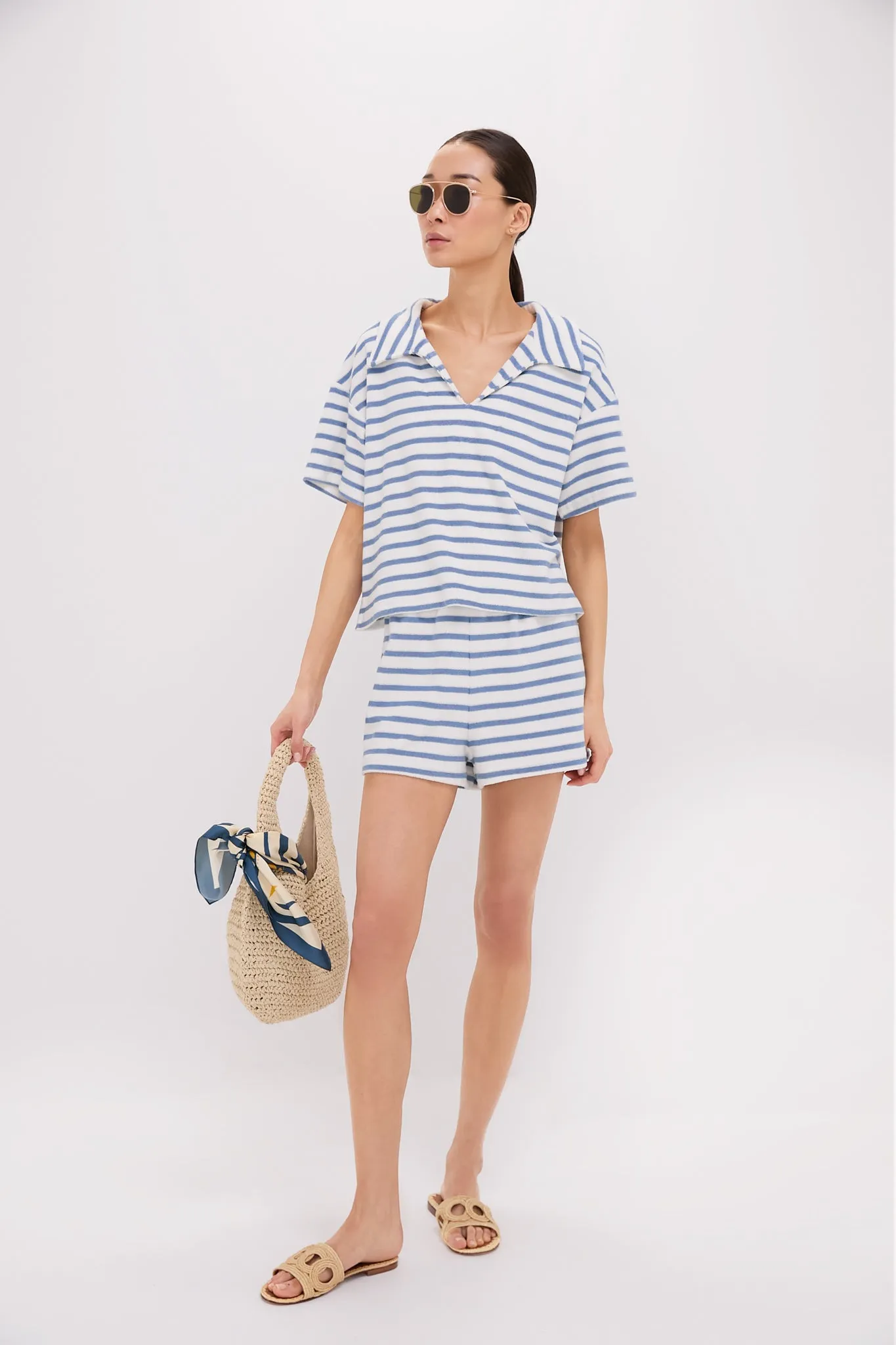 Striped Terrycloth Tybee Top sold by Tuckernuck product image thumbnail 2