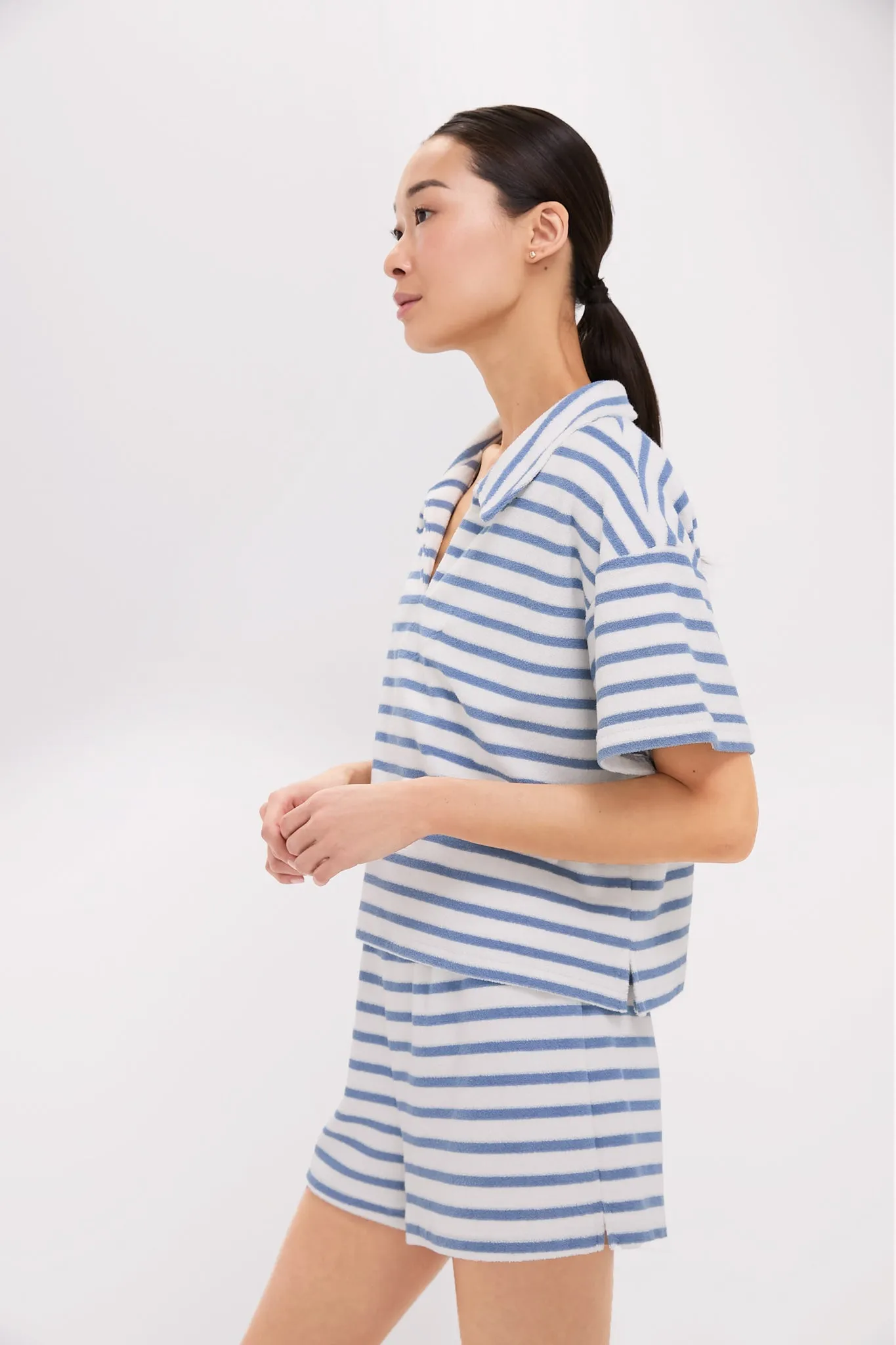Striped Terrycloth Tybee Top sold by Tuckernuck product image thumbnail 3