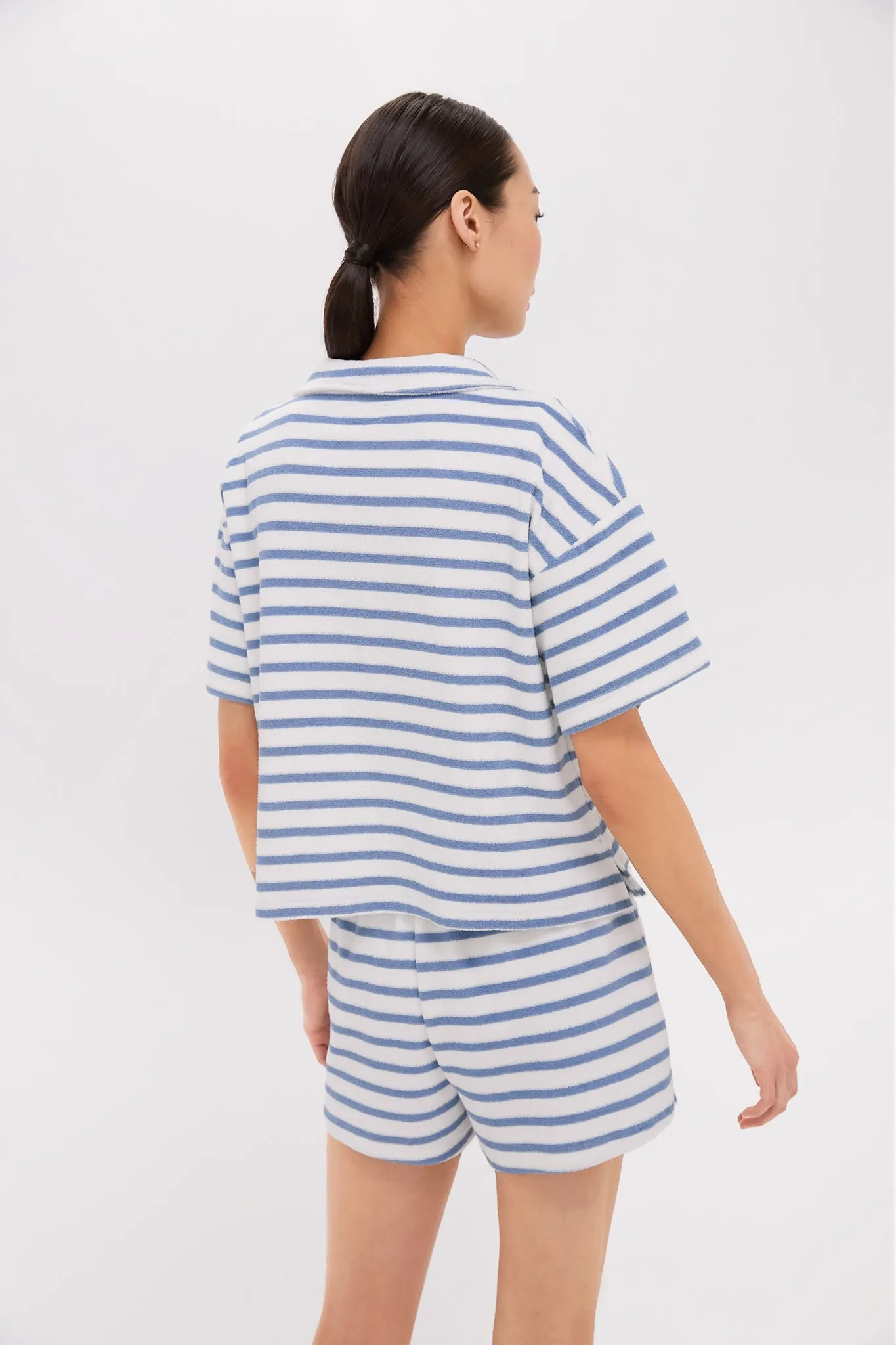 Striped Terrycloth Tybee Top sold by Tuckernuck product image thumbnail 4