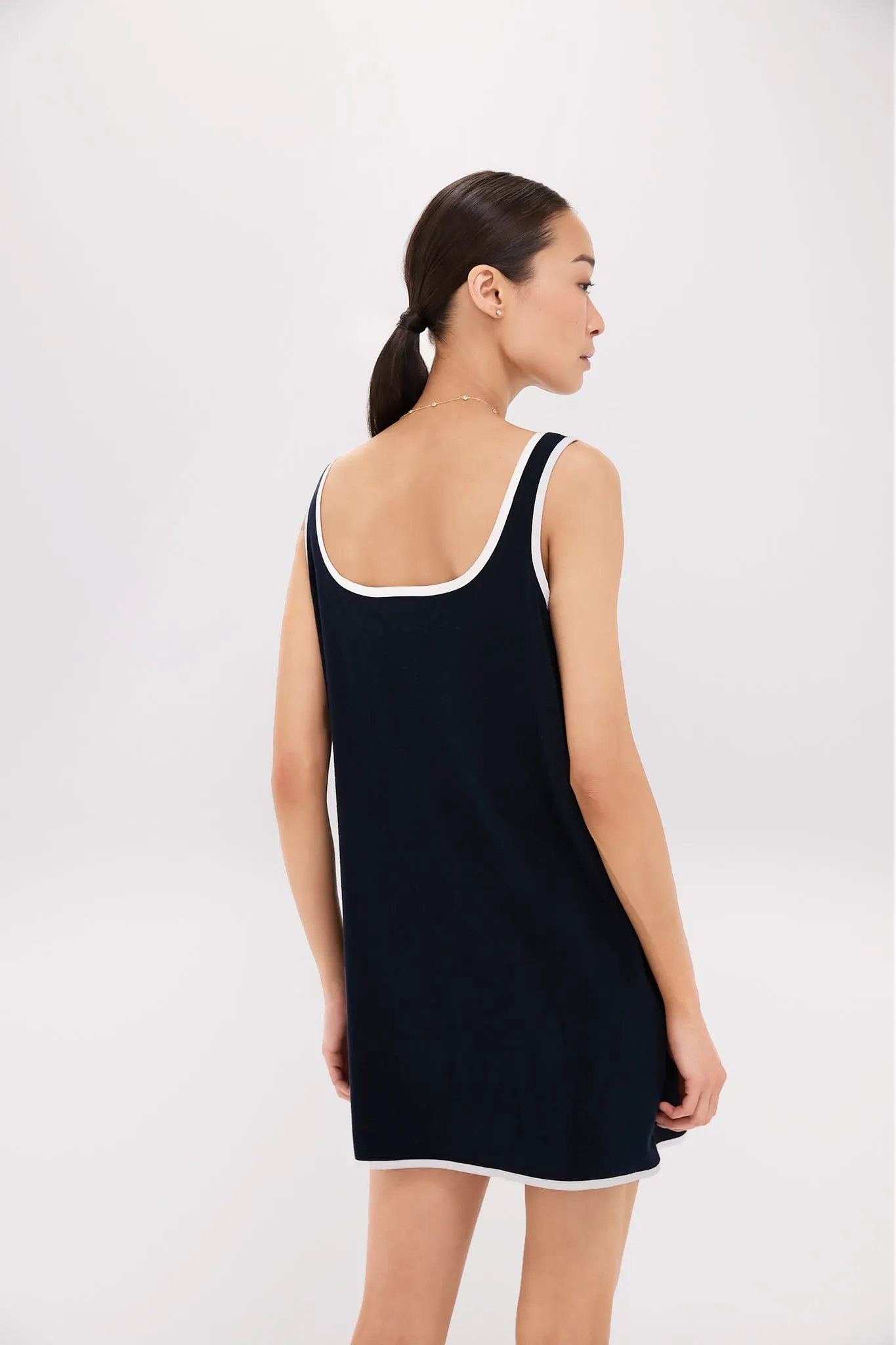 Navy Mini Terrycloth Dress Coverup sold by Tuckernuck product image thumbnail 4