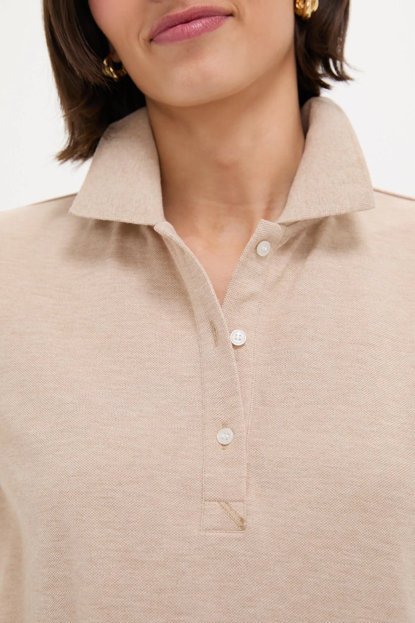 Sandstone Pique May Polo Dress sold by Tuckernuck product image thumbnail 5