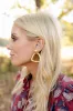 Gold Triangle Earrings sold by Tuckernuck