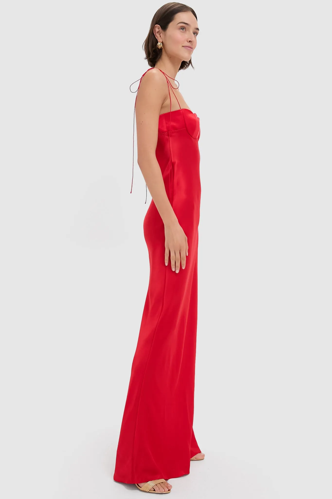 Red Tulip Maxi Dress sold by Tuckernuck product image thumbnail 3